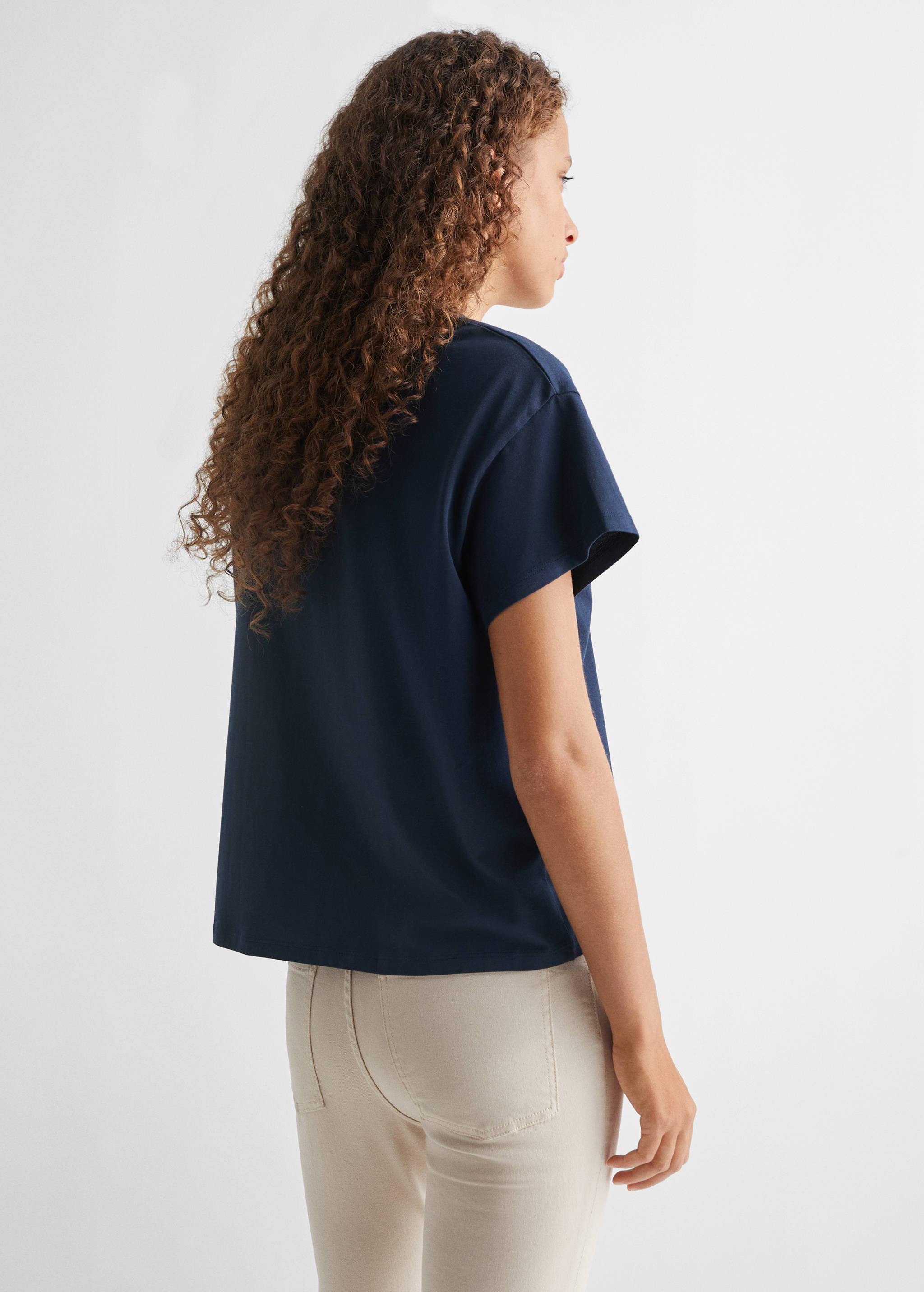 T-shirt message imprimé - Verso de l’article