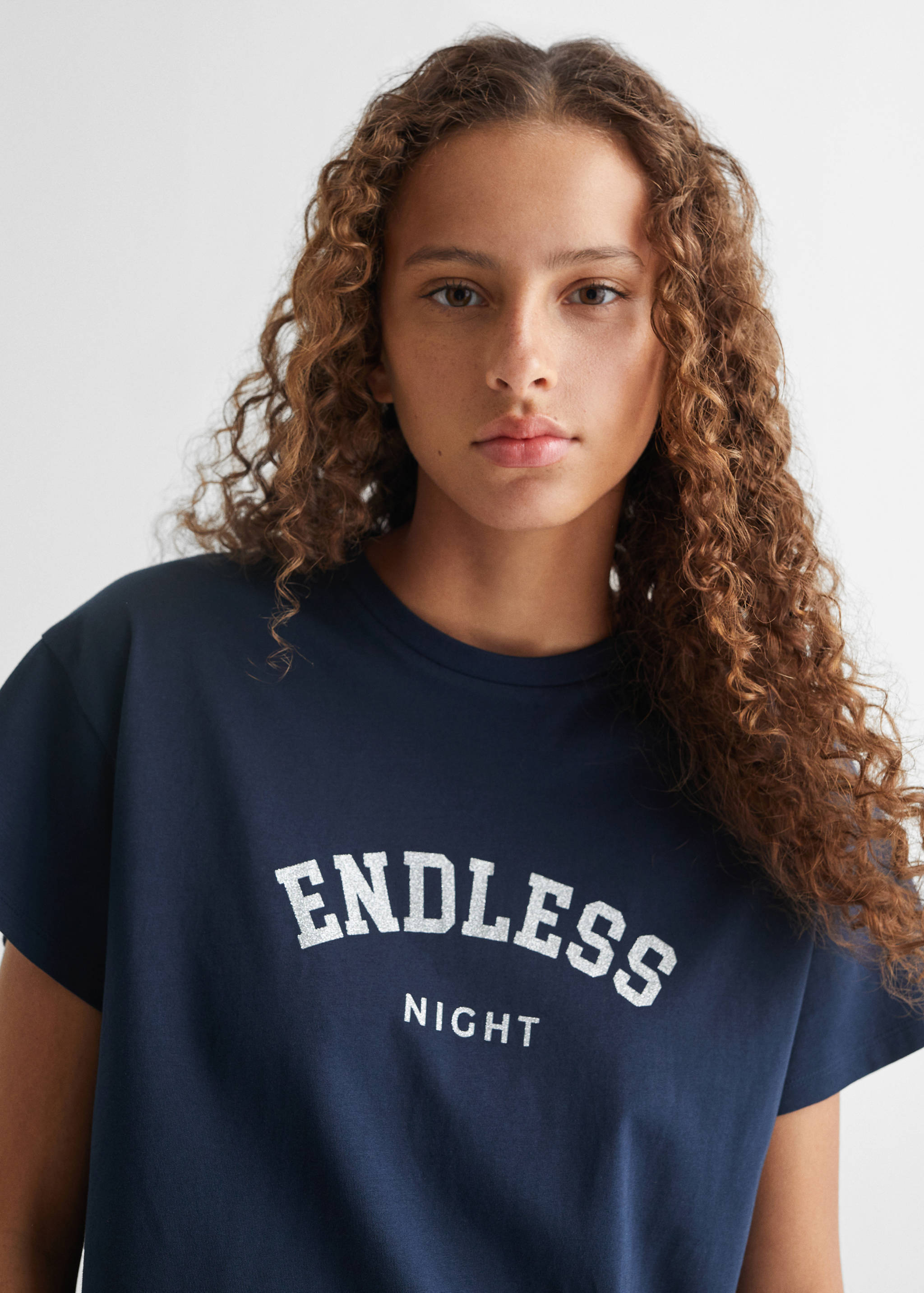 T-shirt message imprimé - Détail de l'article 1