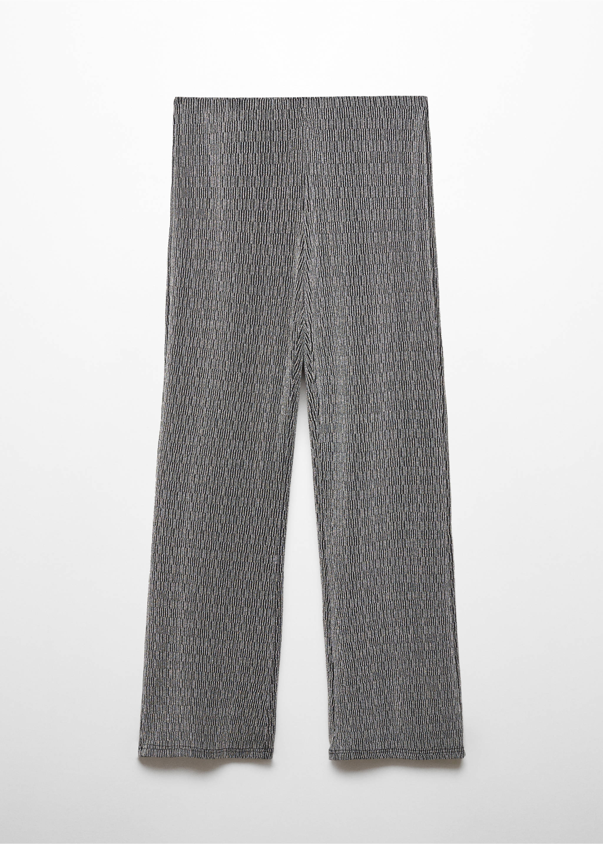 Glossed-effect leggings - Article without model, Black. Ref: 67010287-00.