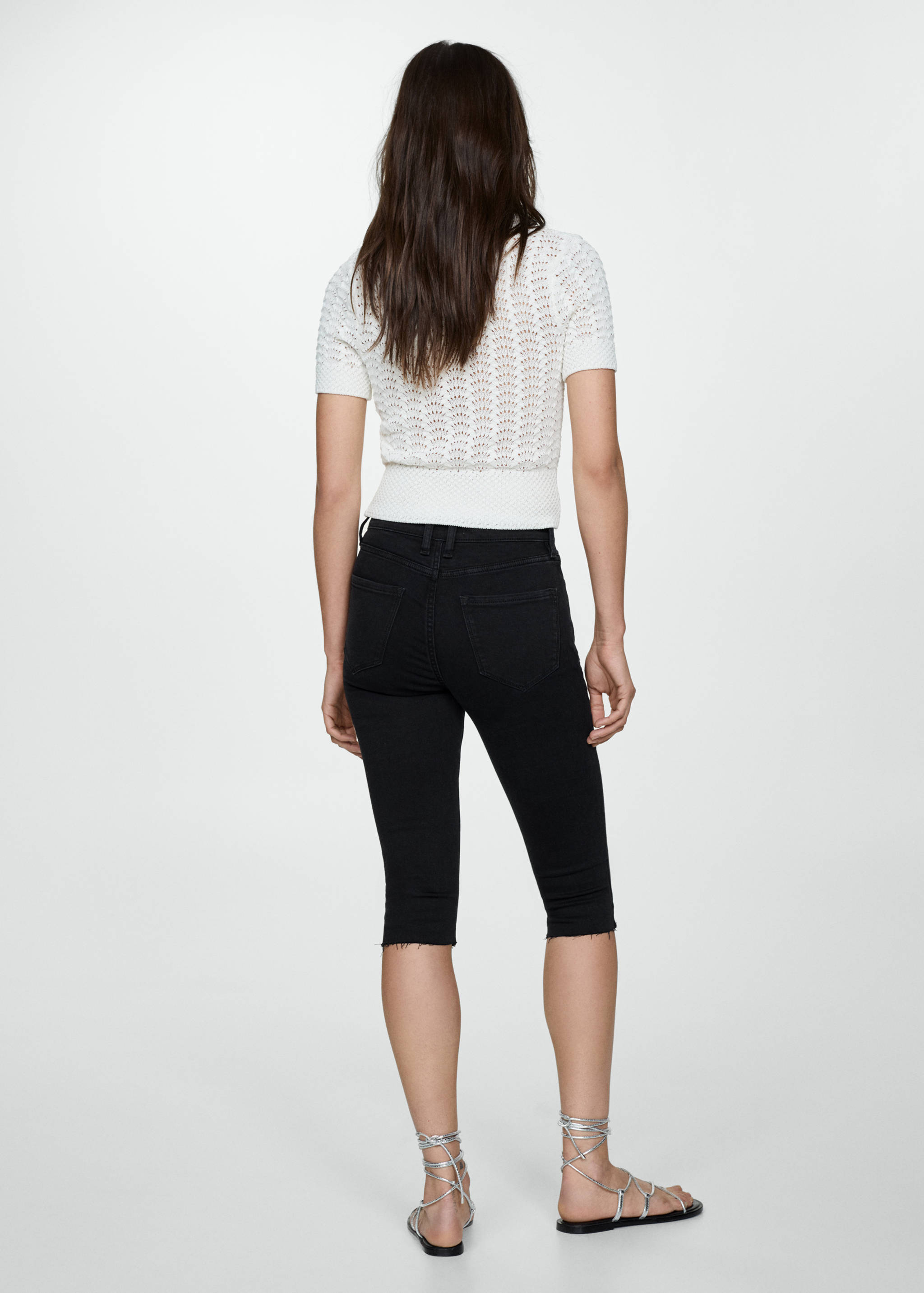 Skinny-Jeans in Cropped-Länge - Rückseite des Artikels