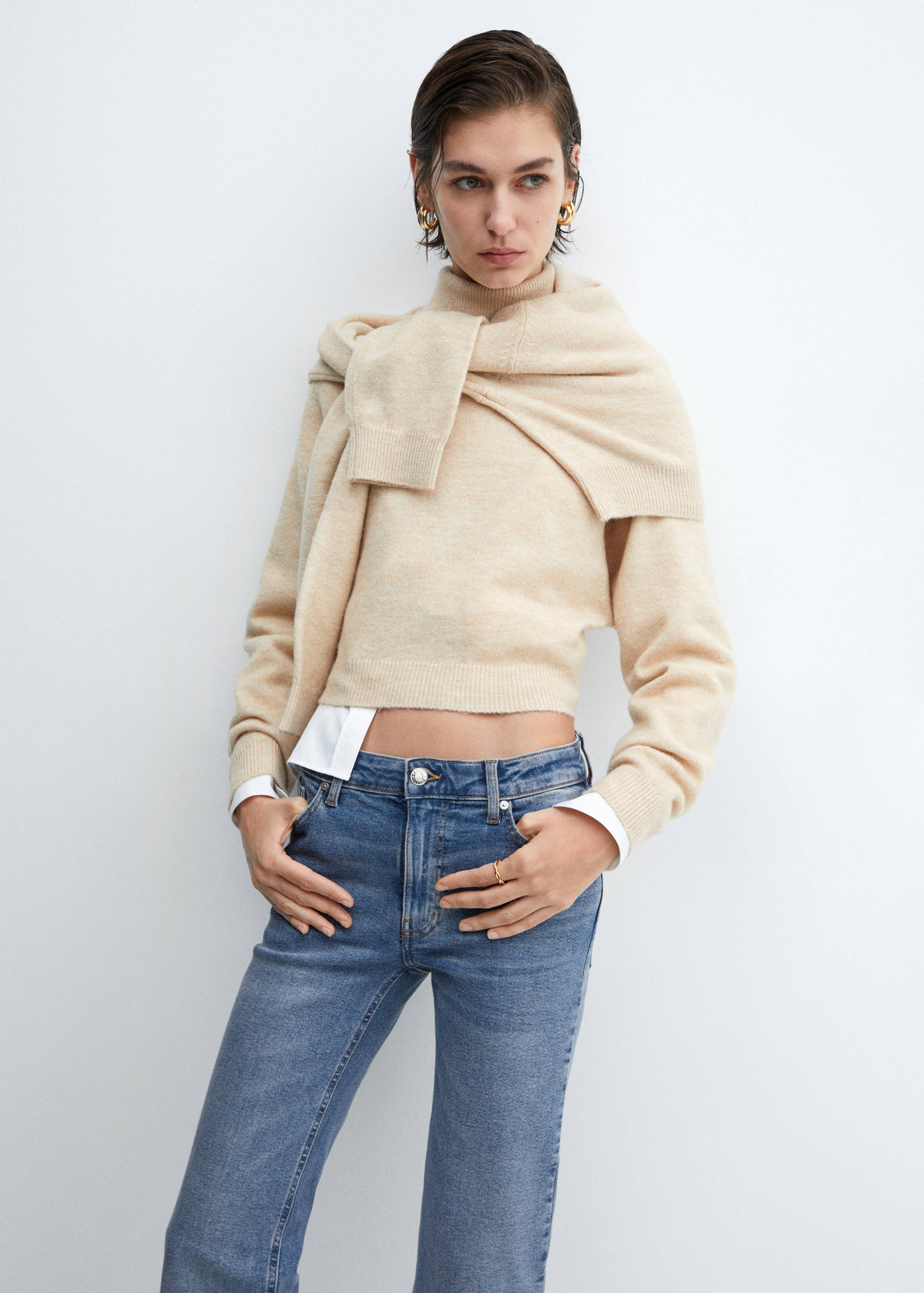 Flared-Crop-Jeans Sienna - Detail des Artikels 1