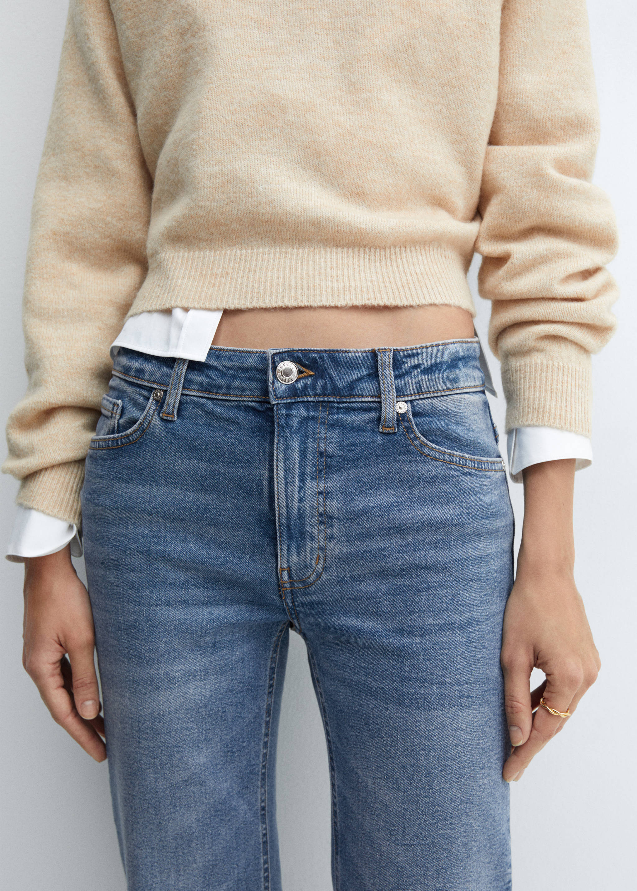 Flared-Crop-Jeans Sienna - Detail des Artikels 6