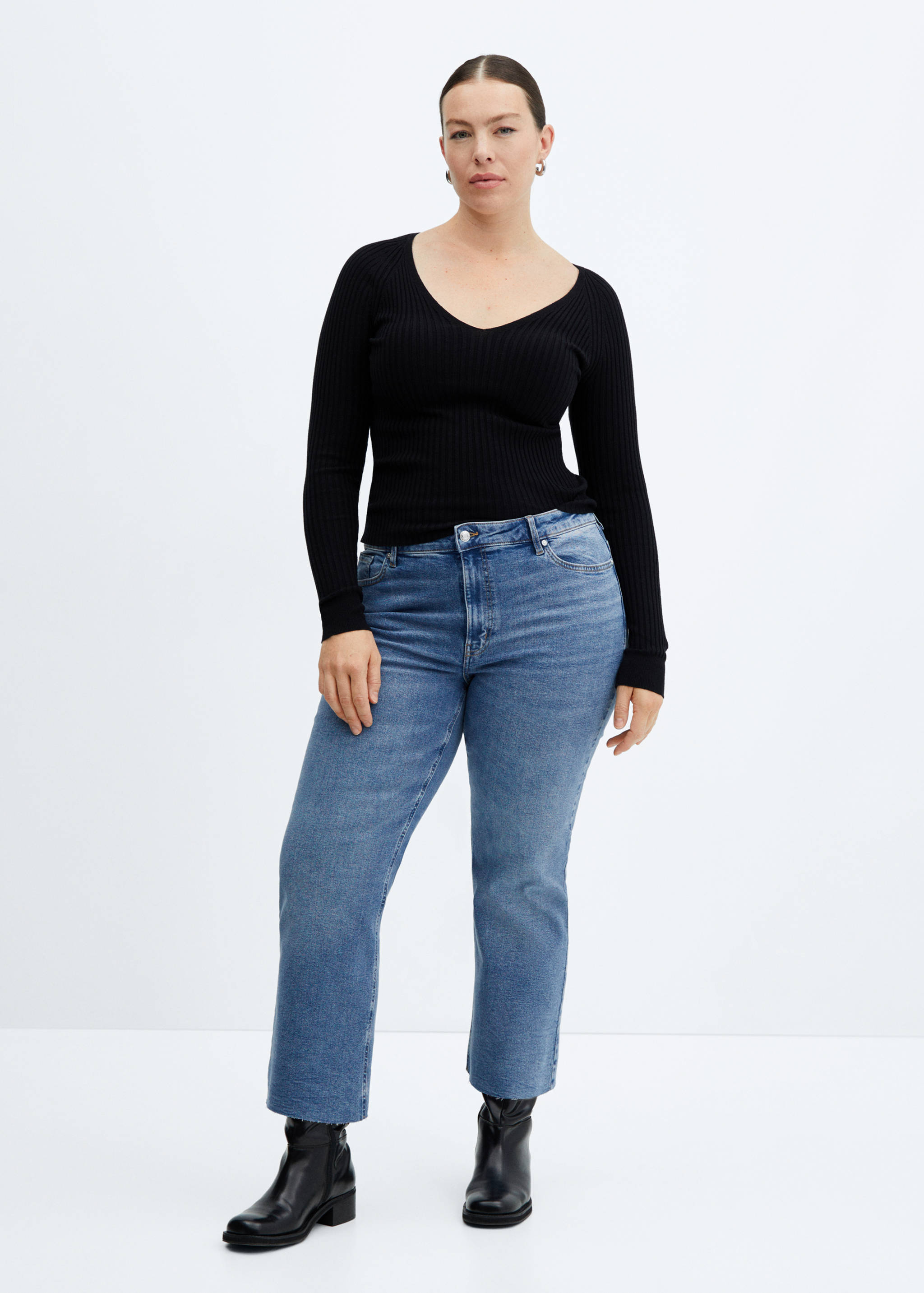Flared-Crop-Jeans Sienna - Detail des Artikels 3