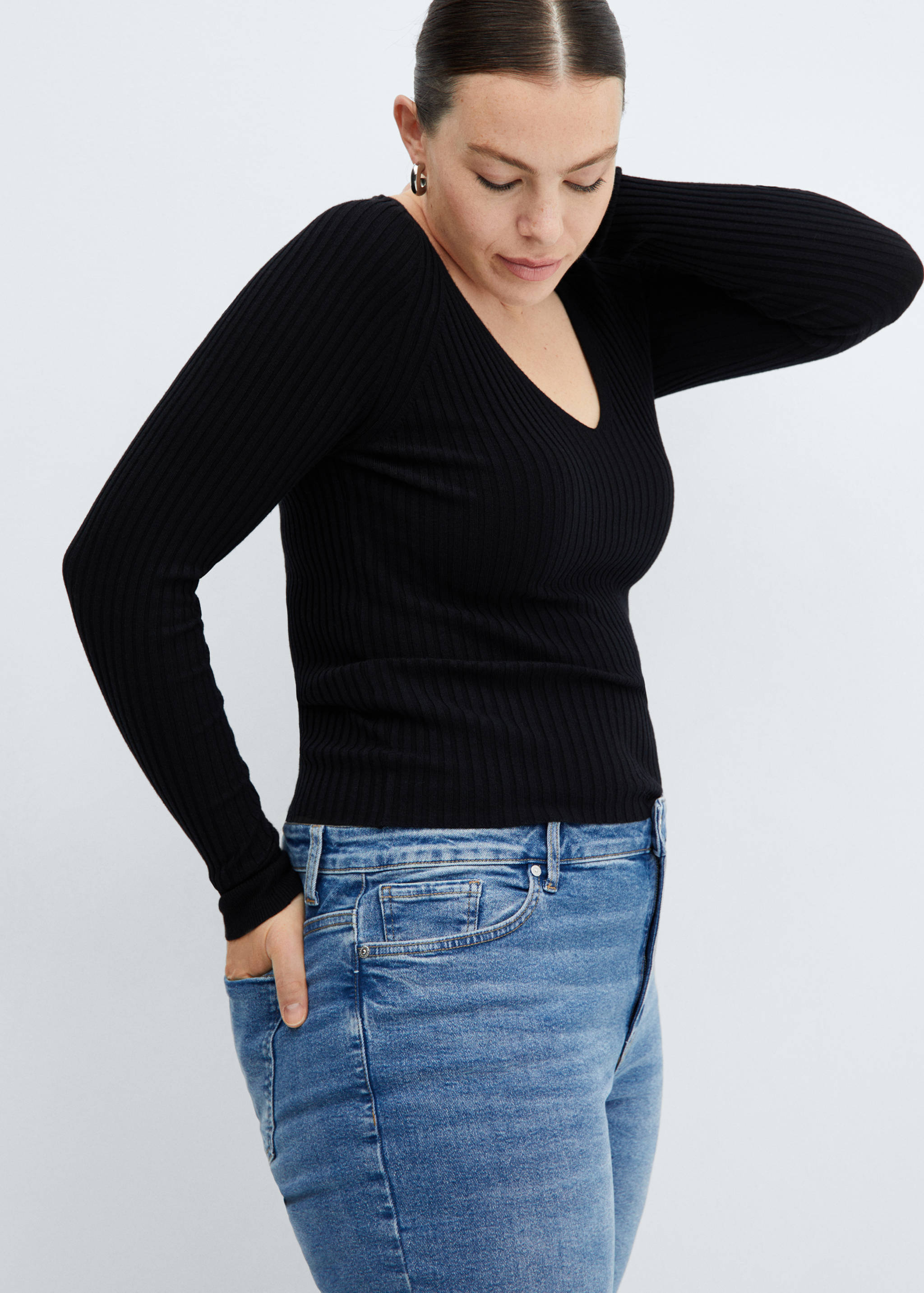 Flared-Crop-Jeans Sienna - Detail des Artikels 4