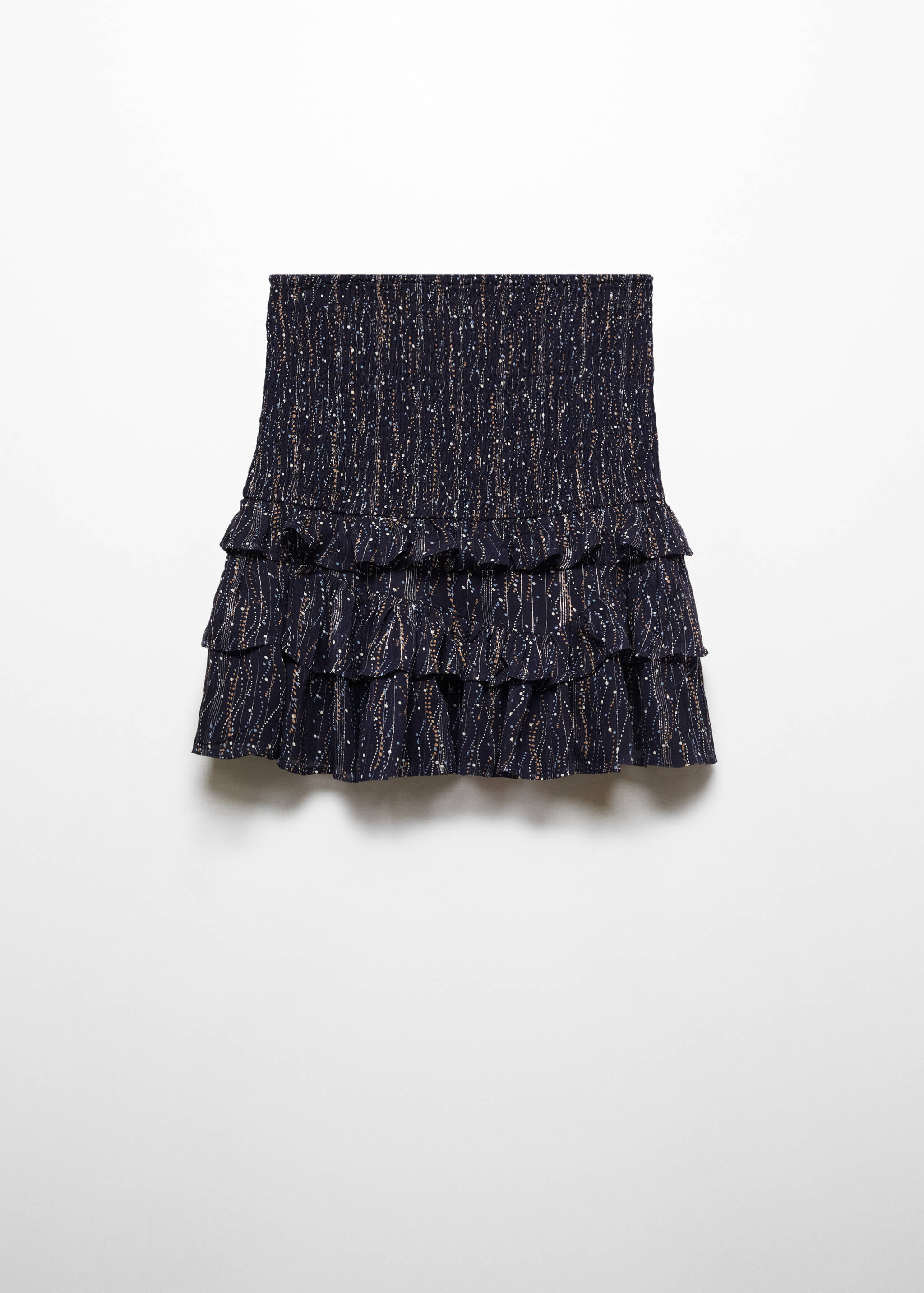Printed ruffle skirt - Article without model