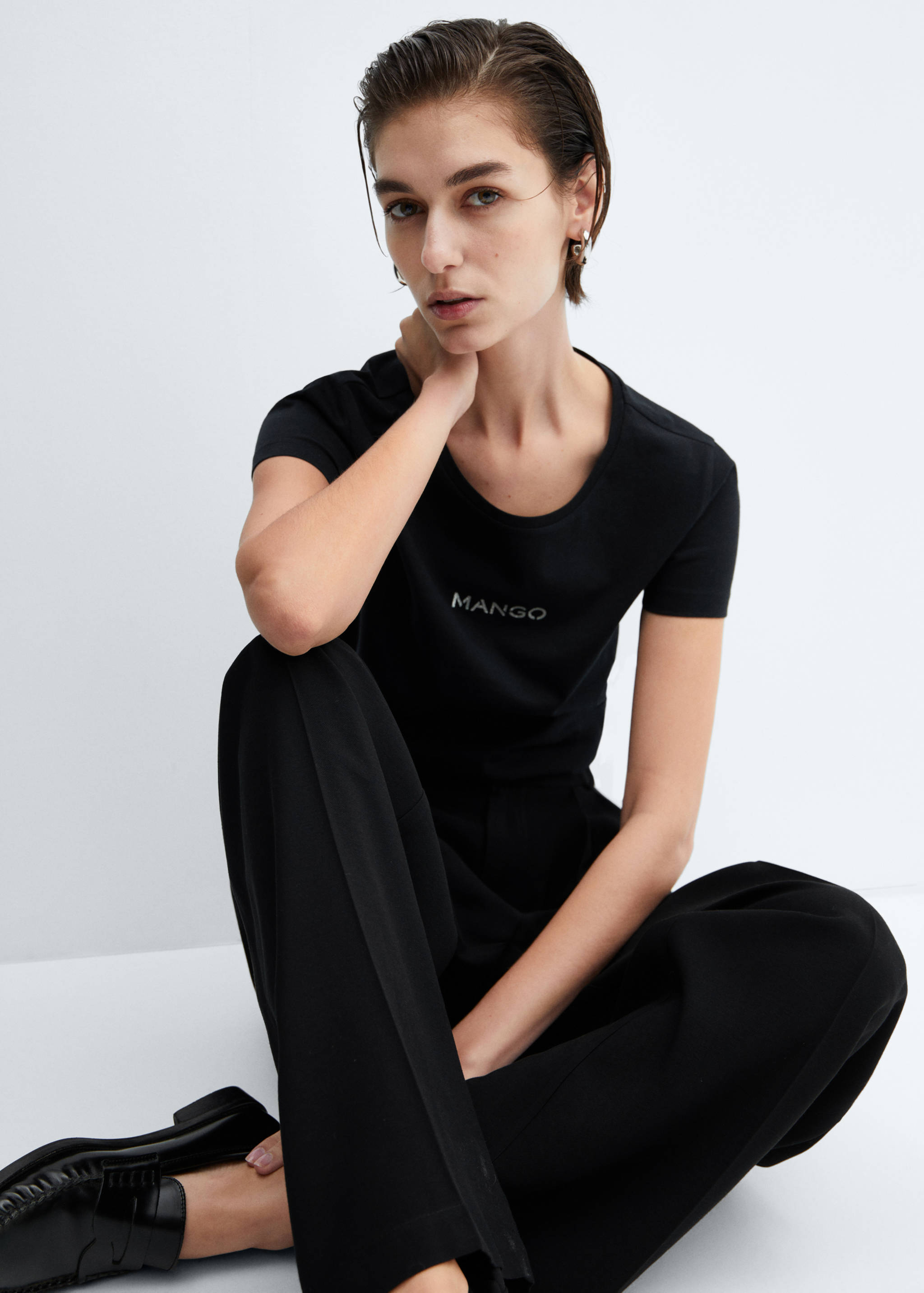 Logo cotton T-shirt - Details of the article 2