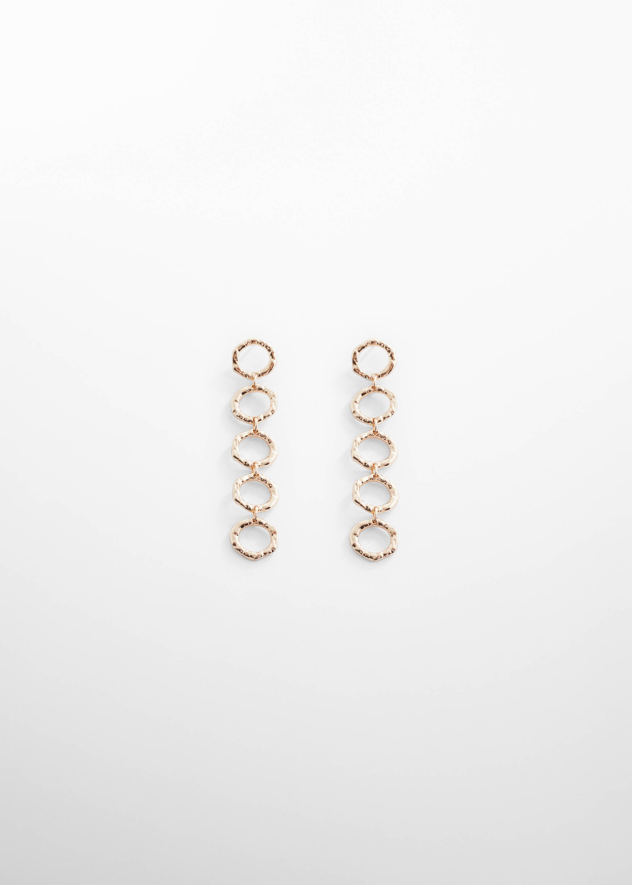 Boucles d'oreilles pendantes cercles - Article sans modèle