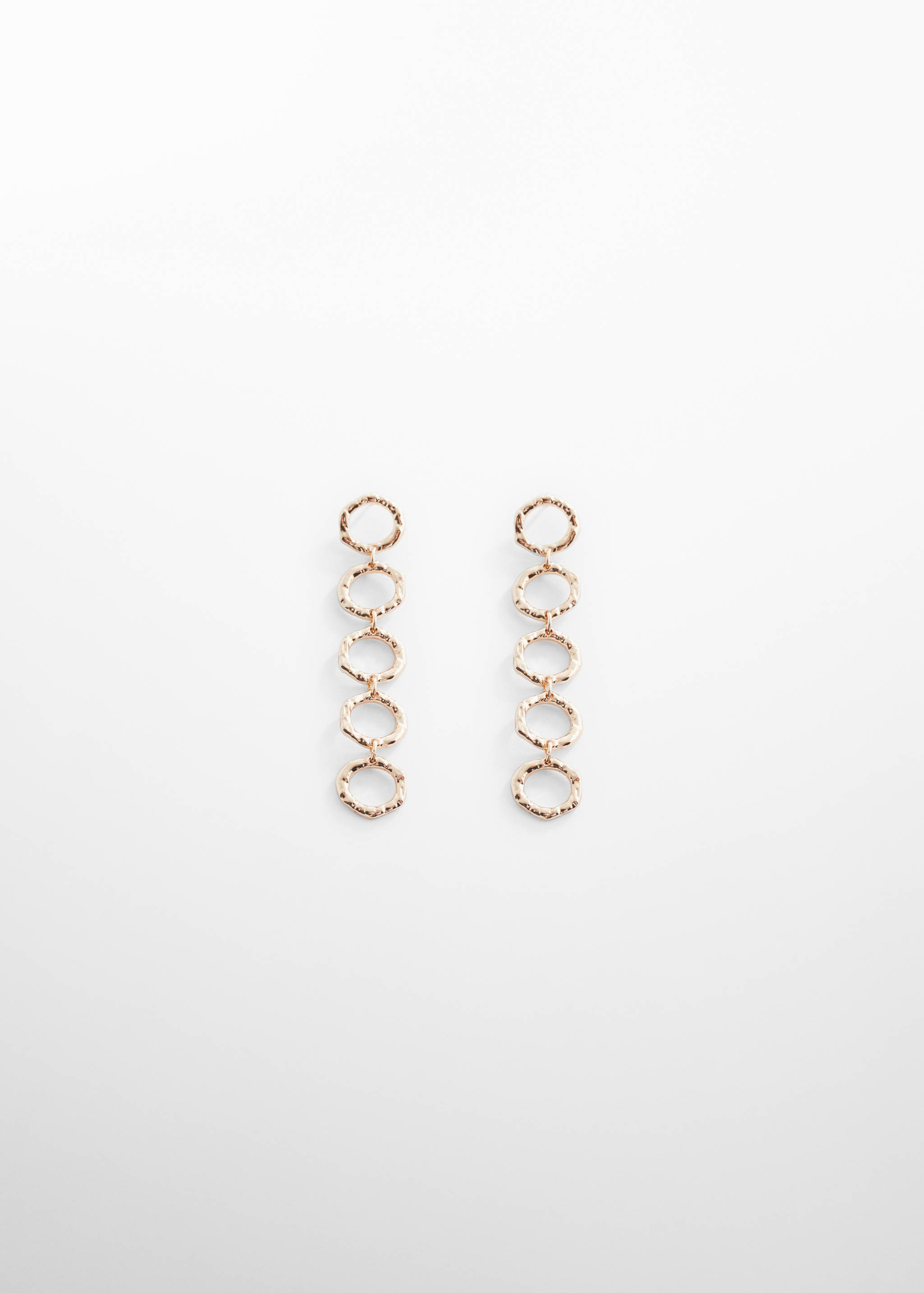 Boucles d'oreilles pendantes cercles - Article sans modèle