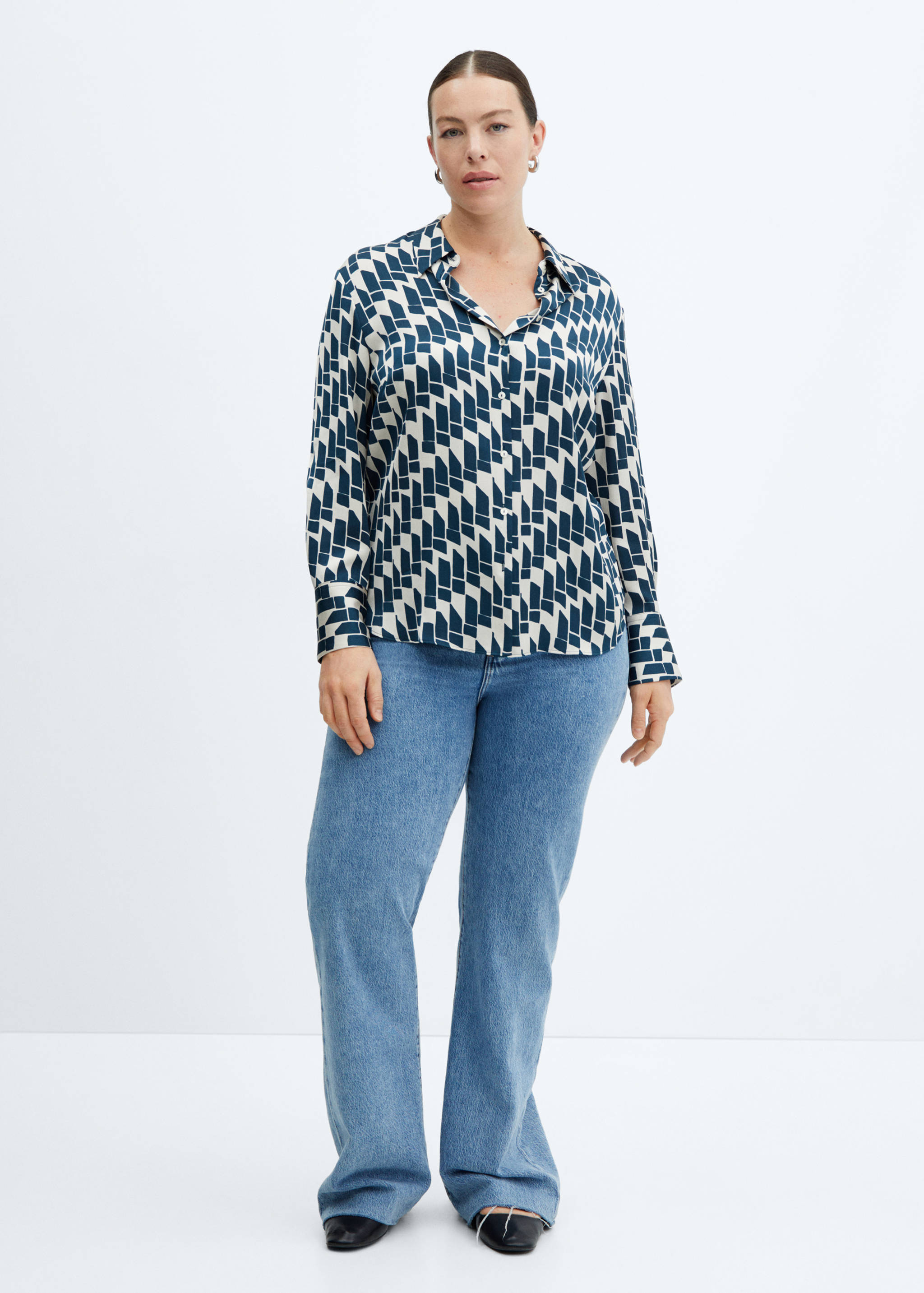 Chemise fluide satinée - Détail de l'article 3