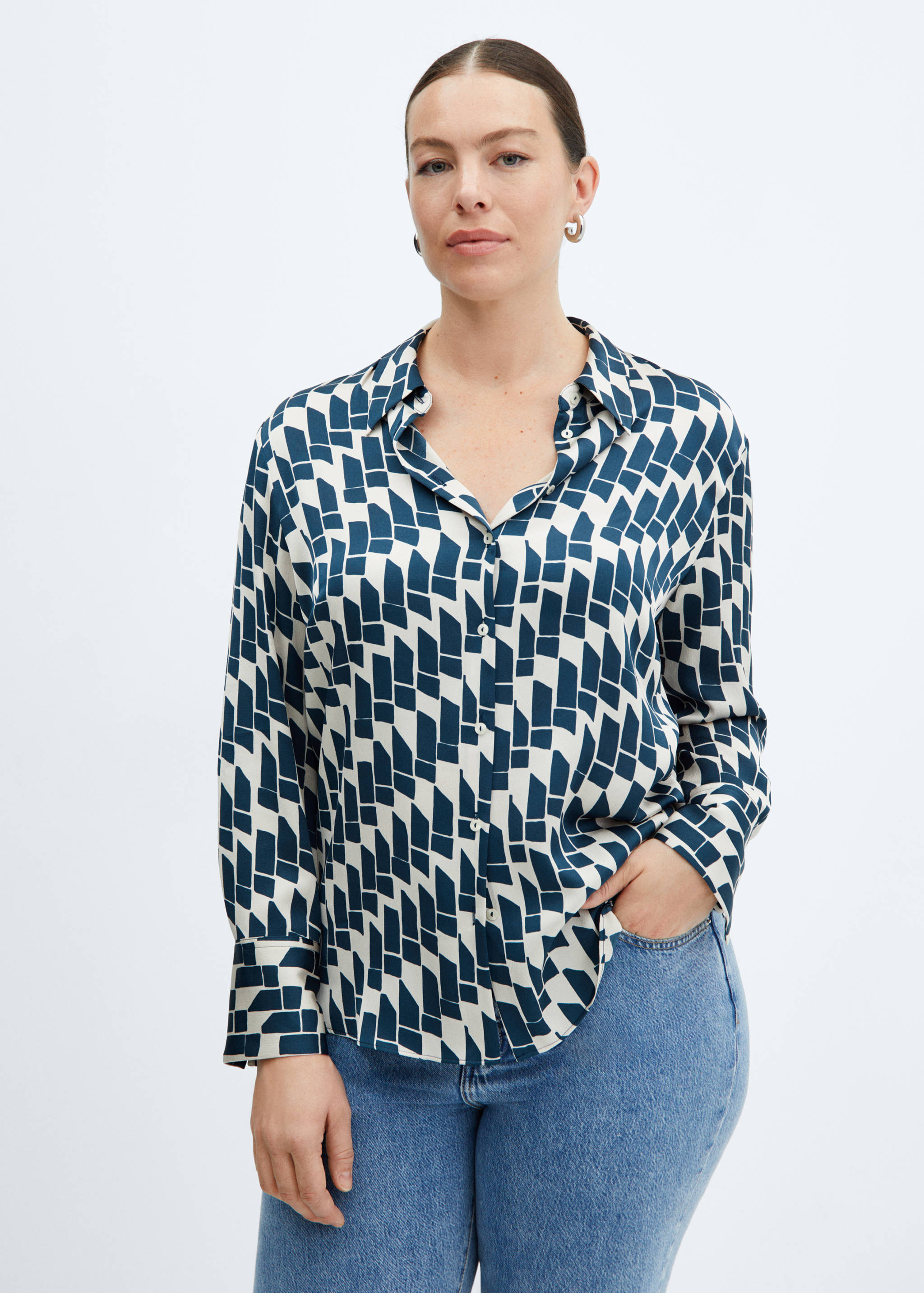 Chemise fluide satinée - Détail de l'article 5