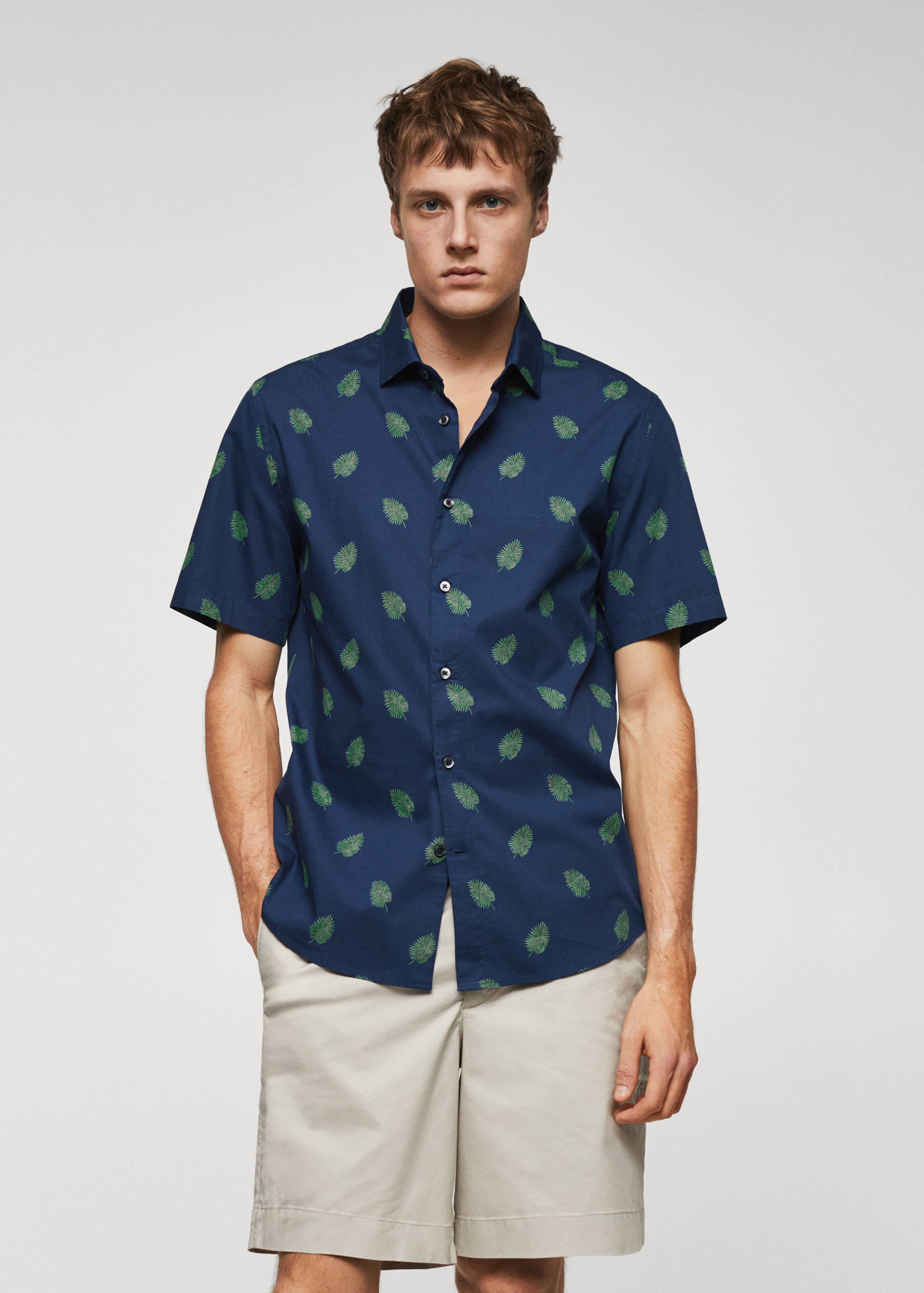 100% cotton printed shirt - Medium plane