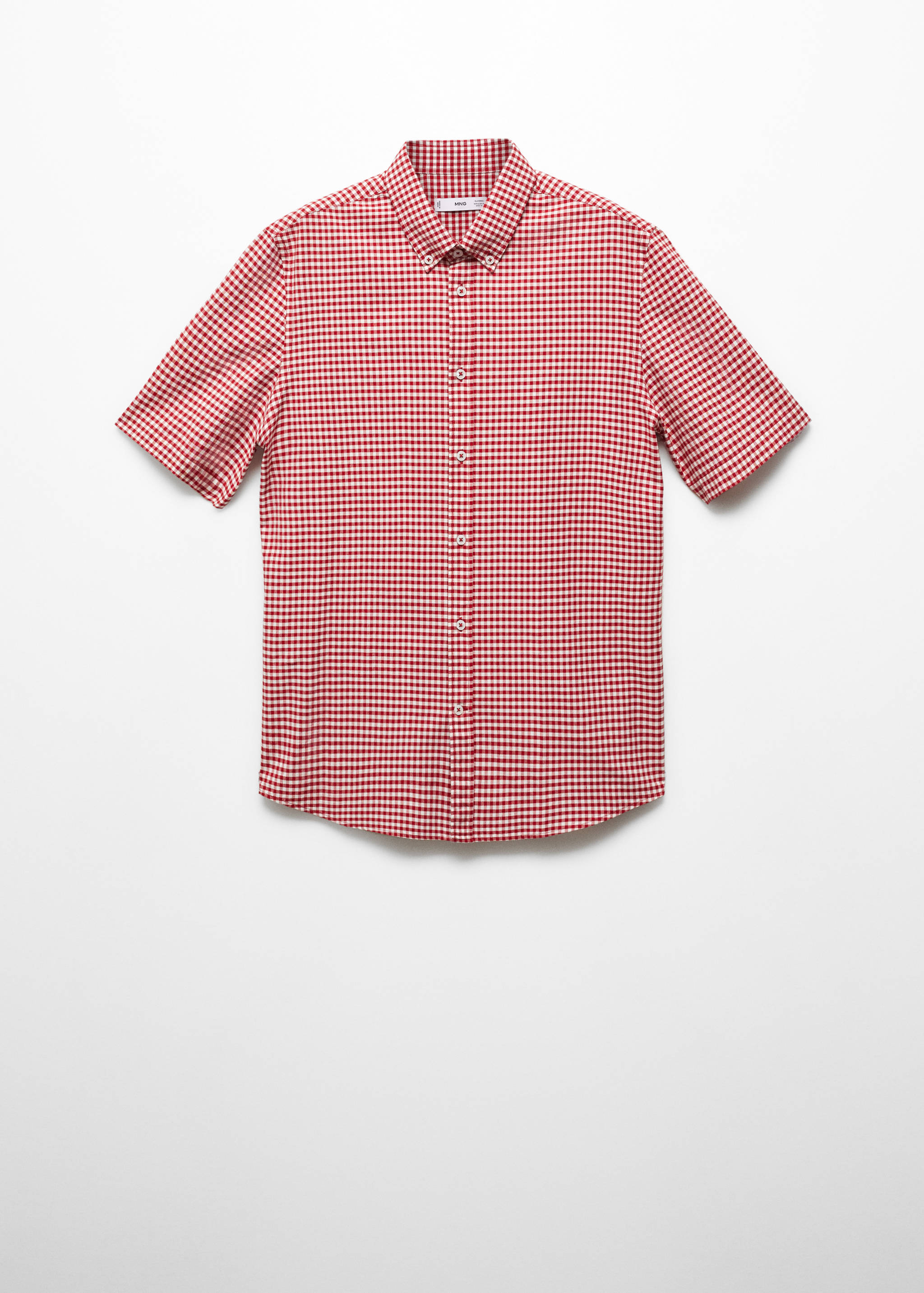 Skjorte i 100% bomull med trykk - Artikkel uten modell