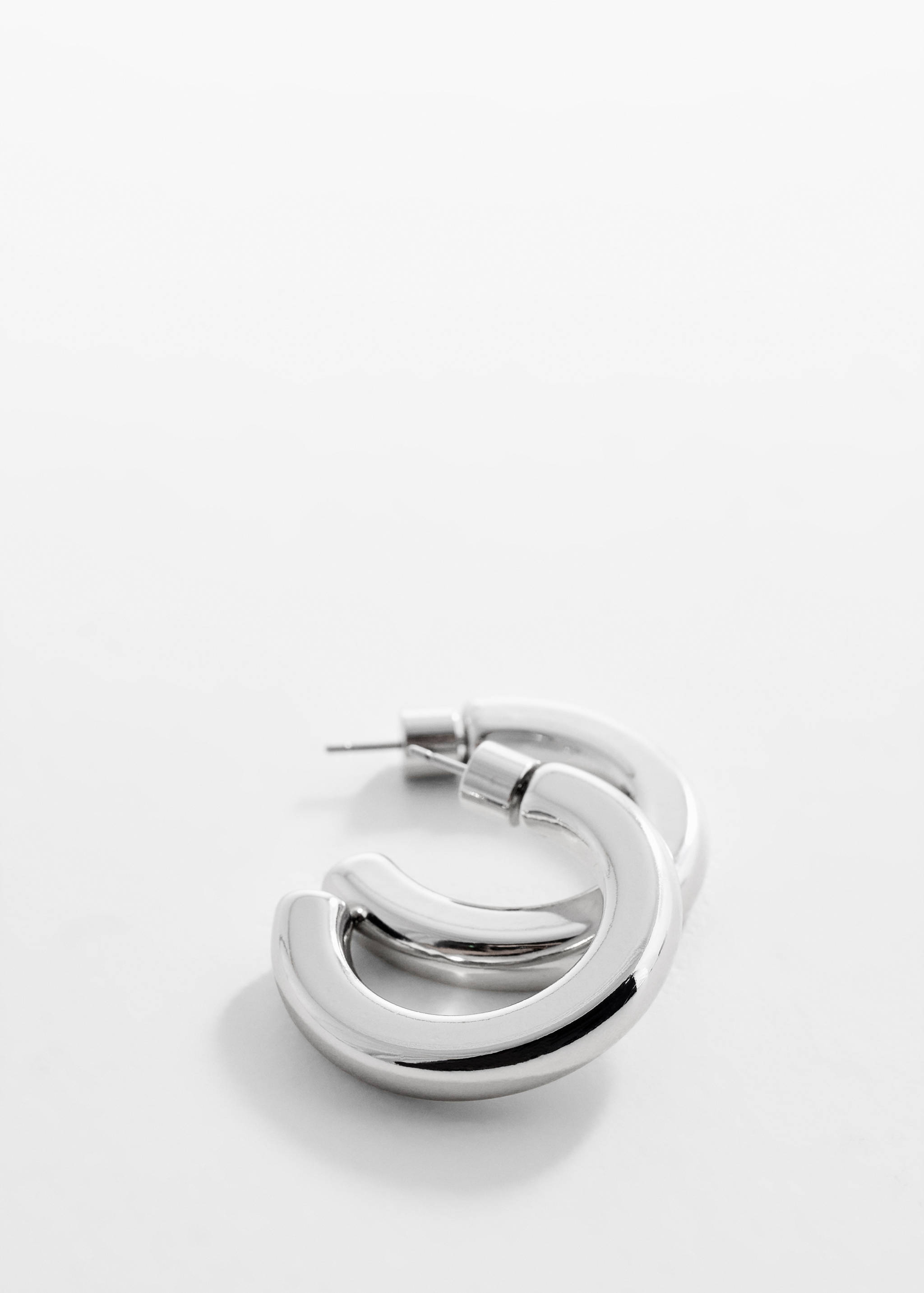Hoop earrings - Medium plane