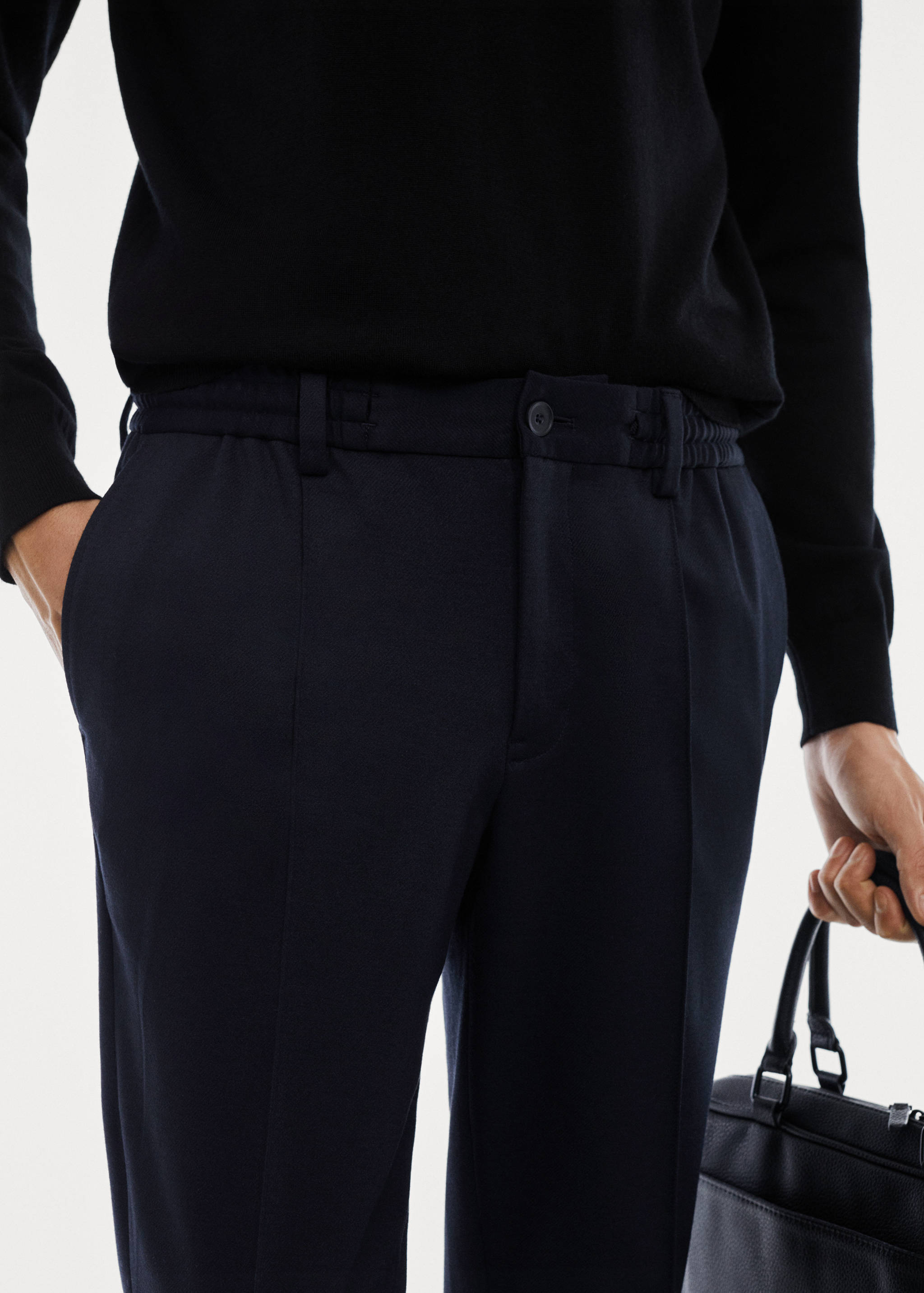 Pantalón slim fit antiarrugas - Detalle del artículo 2