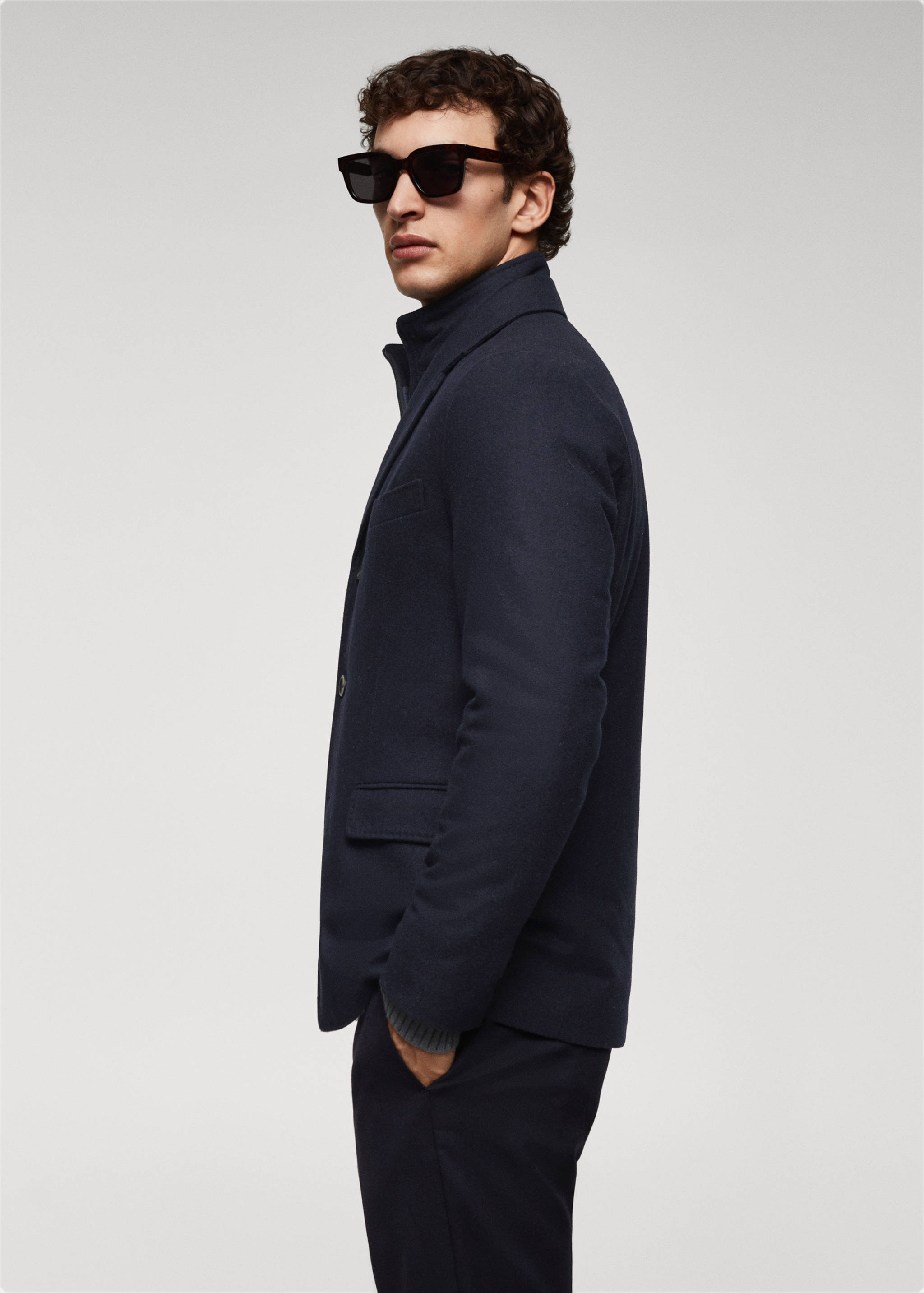 Gesteppter Wollblazer - Detail des Artikels 2