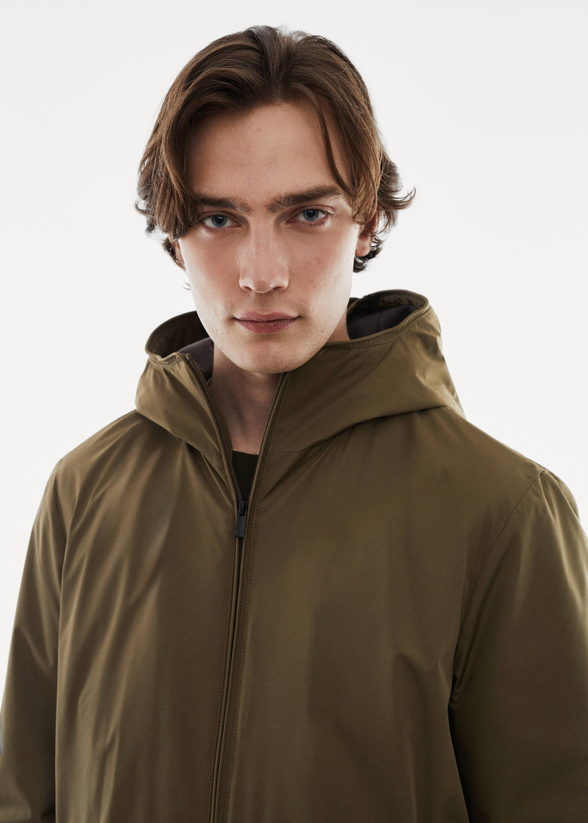 Chaqueta acolchada capucha water-repellent - Detalle del artículo 1