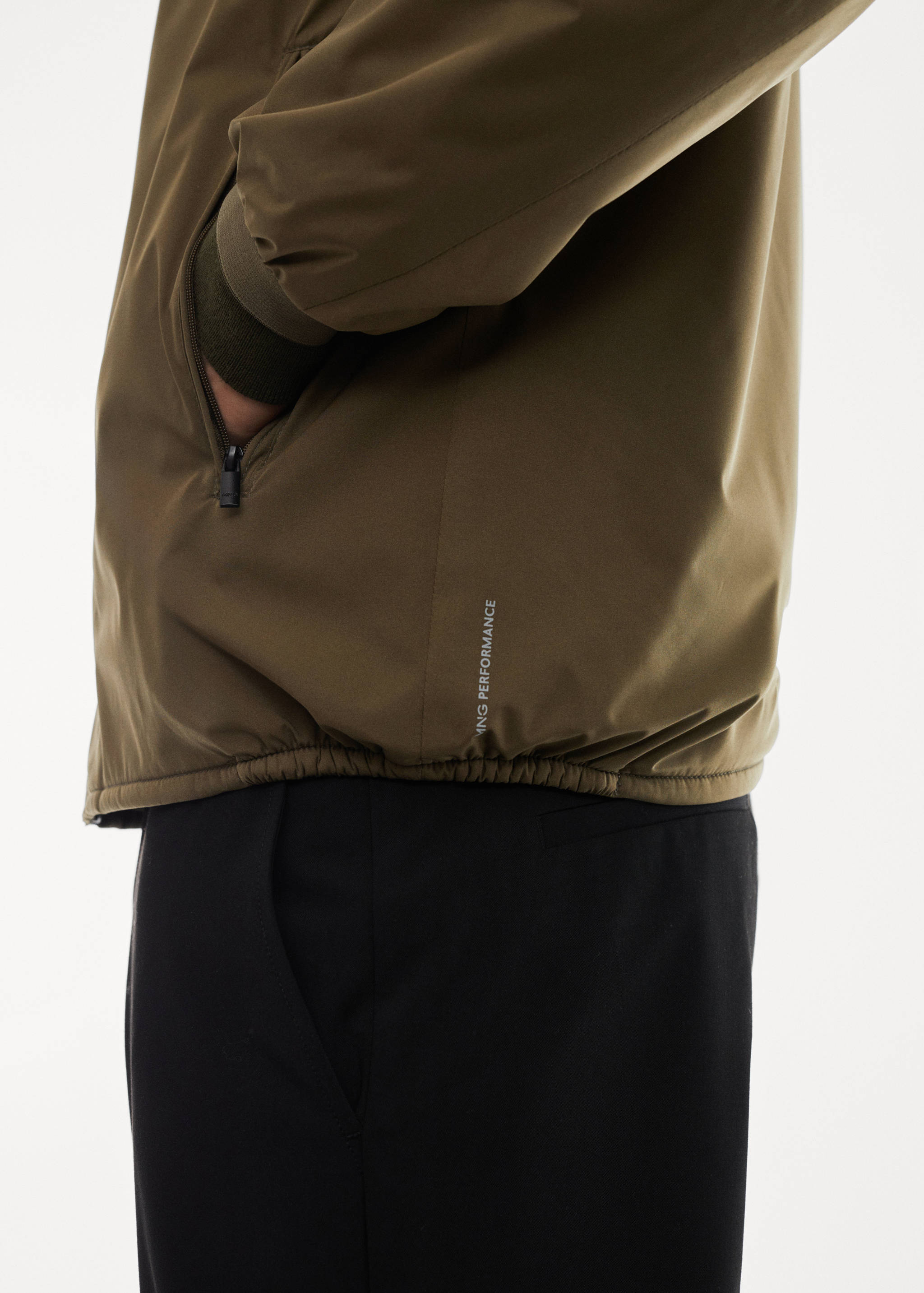 Chaqueta acolchada capucha water-repellent - Detalle del artículo 4