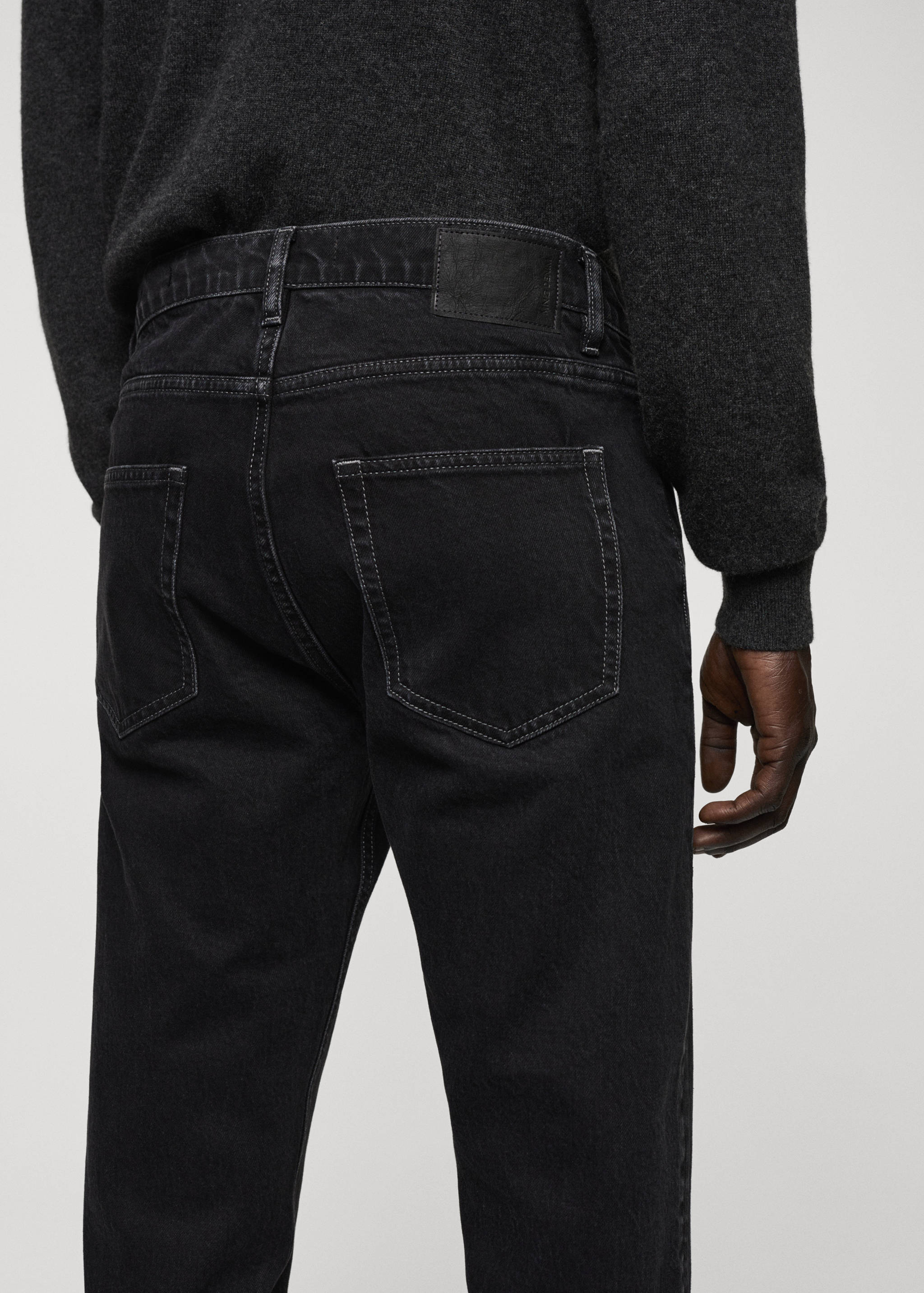 Tapered-fit jeans - Details of the article 4