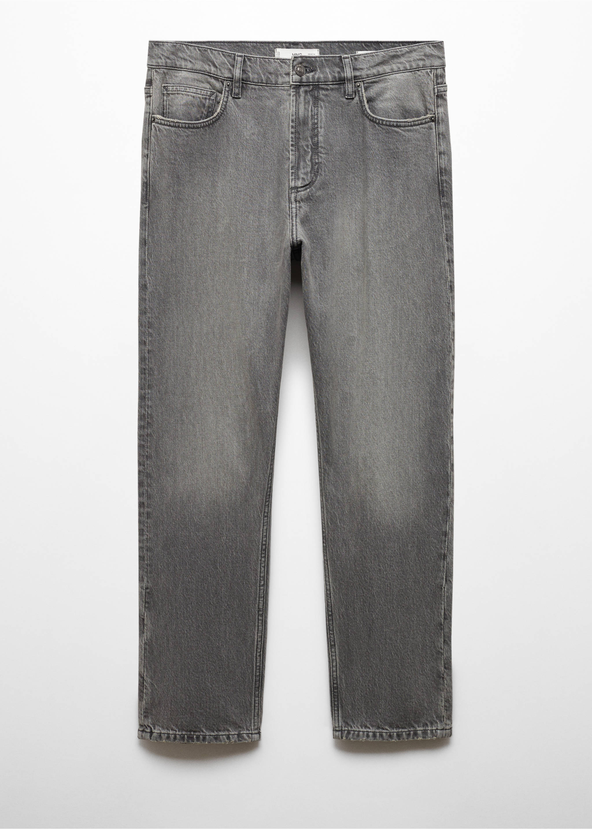 Tapered-fit jeans - Article without model, Denim Grey. Ref: 67010632-00.