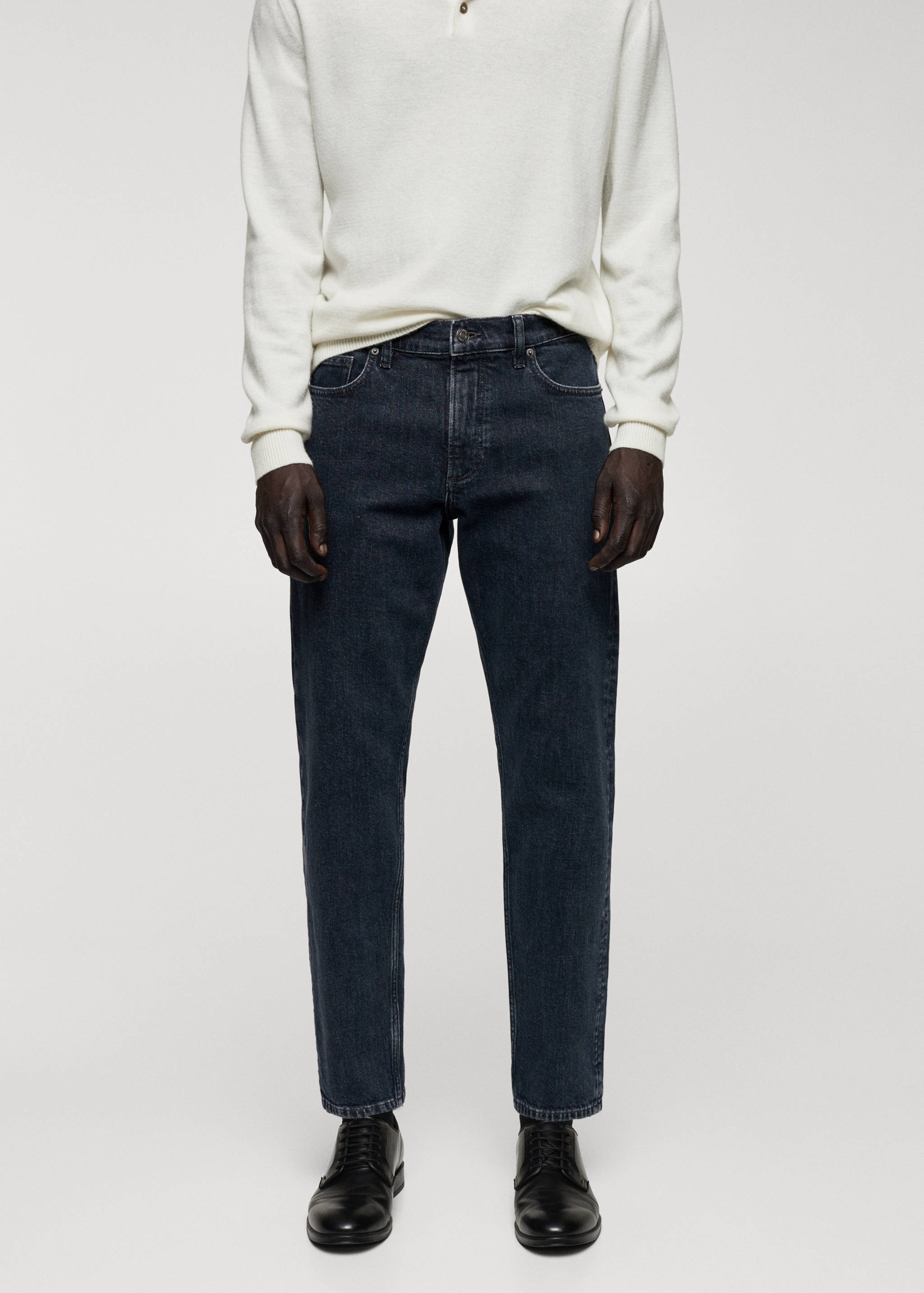 Tapered-fit jeans - Medium plane