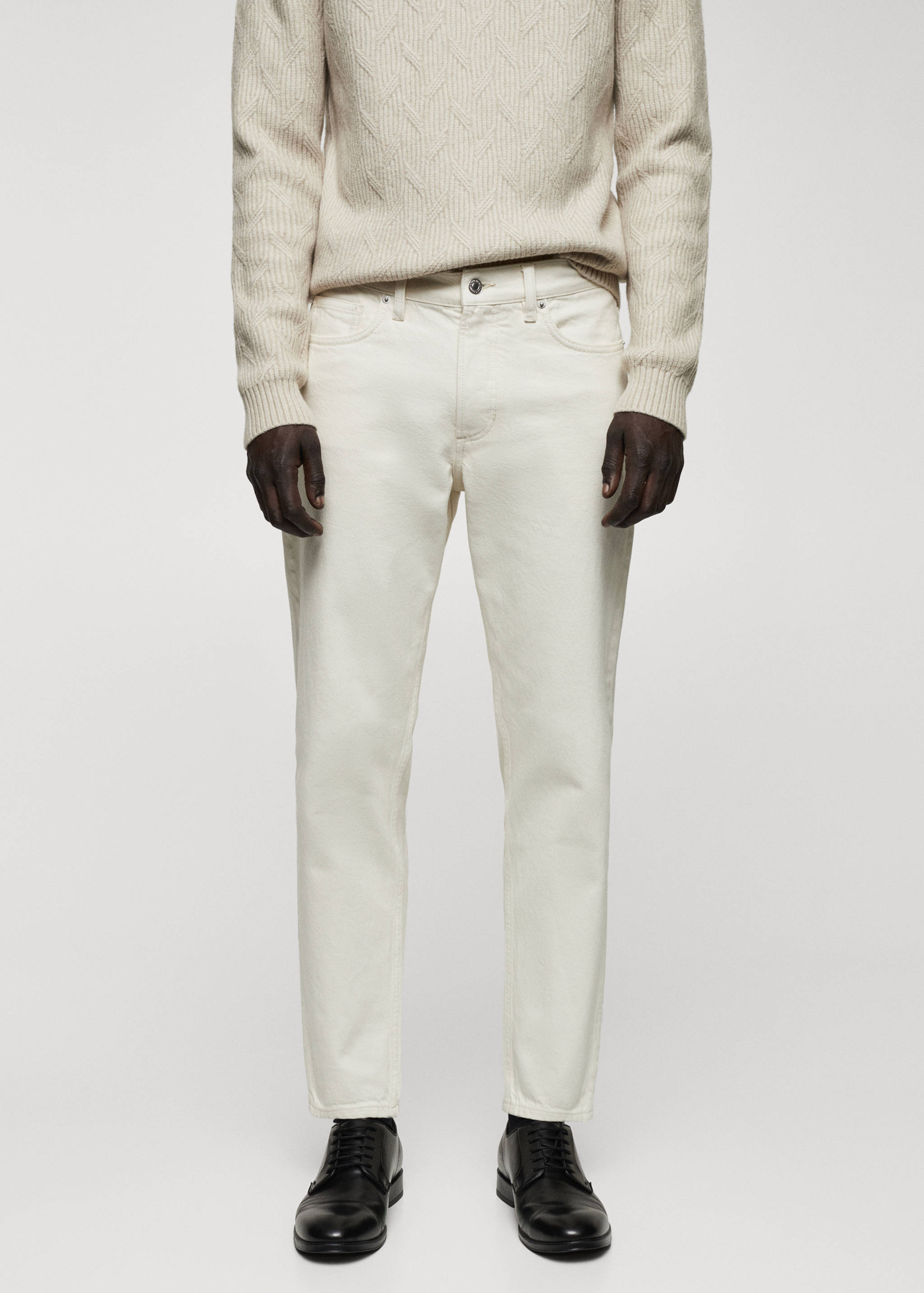 Tapered-fit jeans - Medium plane