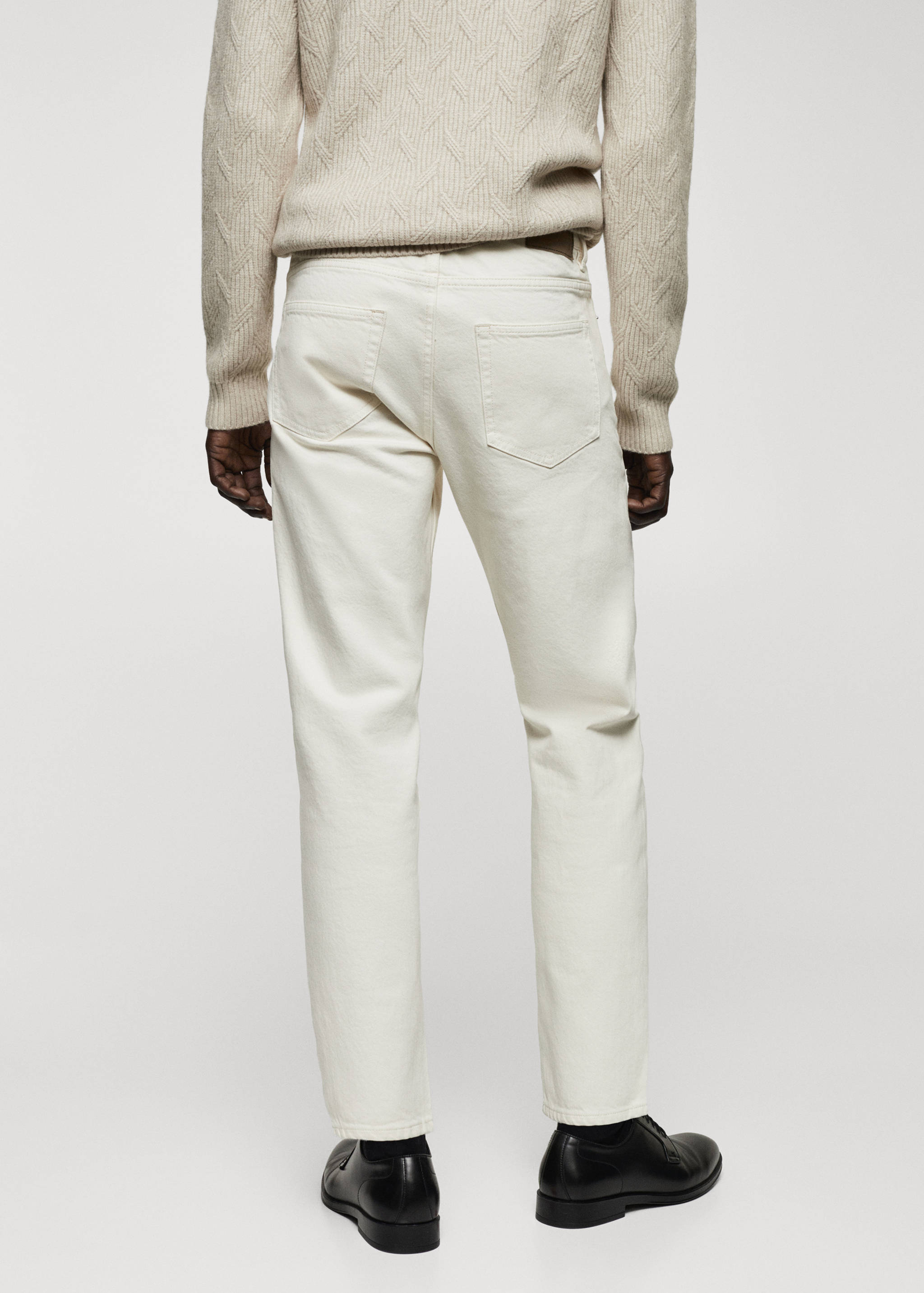 Tapered-fit jeans - Reverse of the article