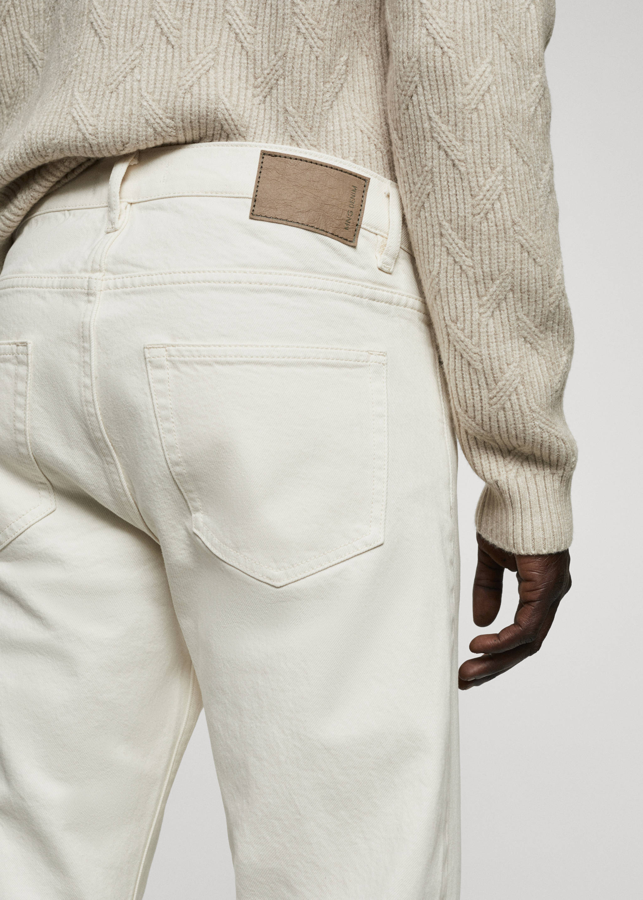 Tapered-fit jeans - Details of the article 4