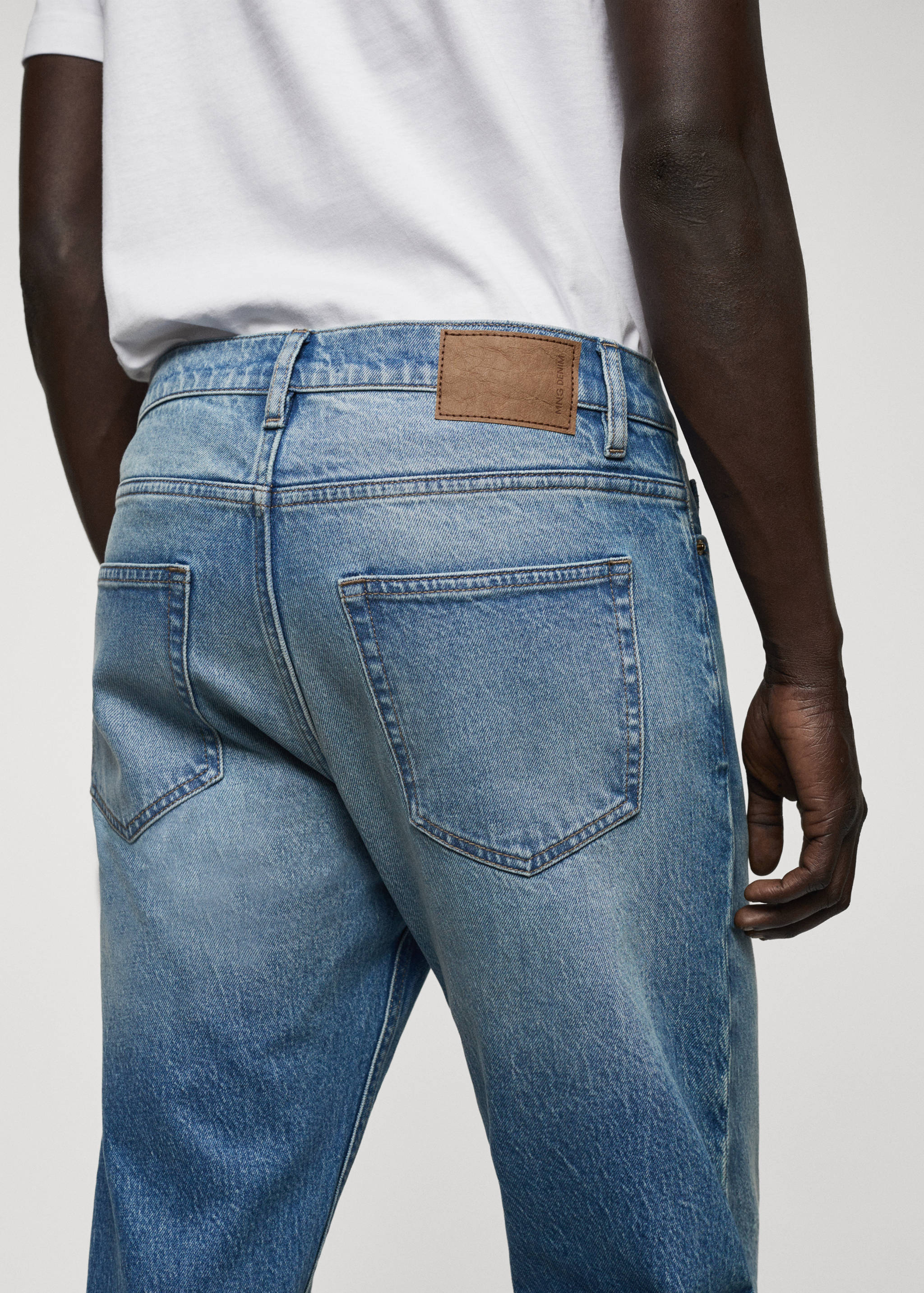 Tapered-fit jeans - Details of the article 4