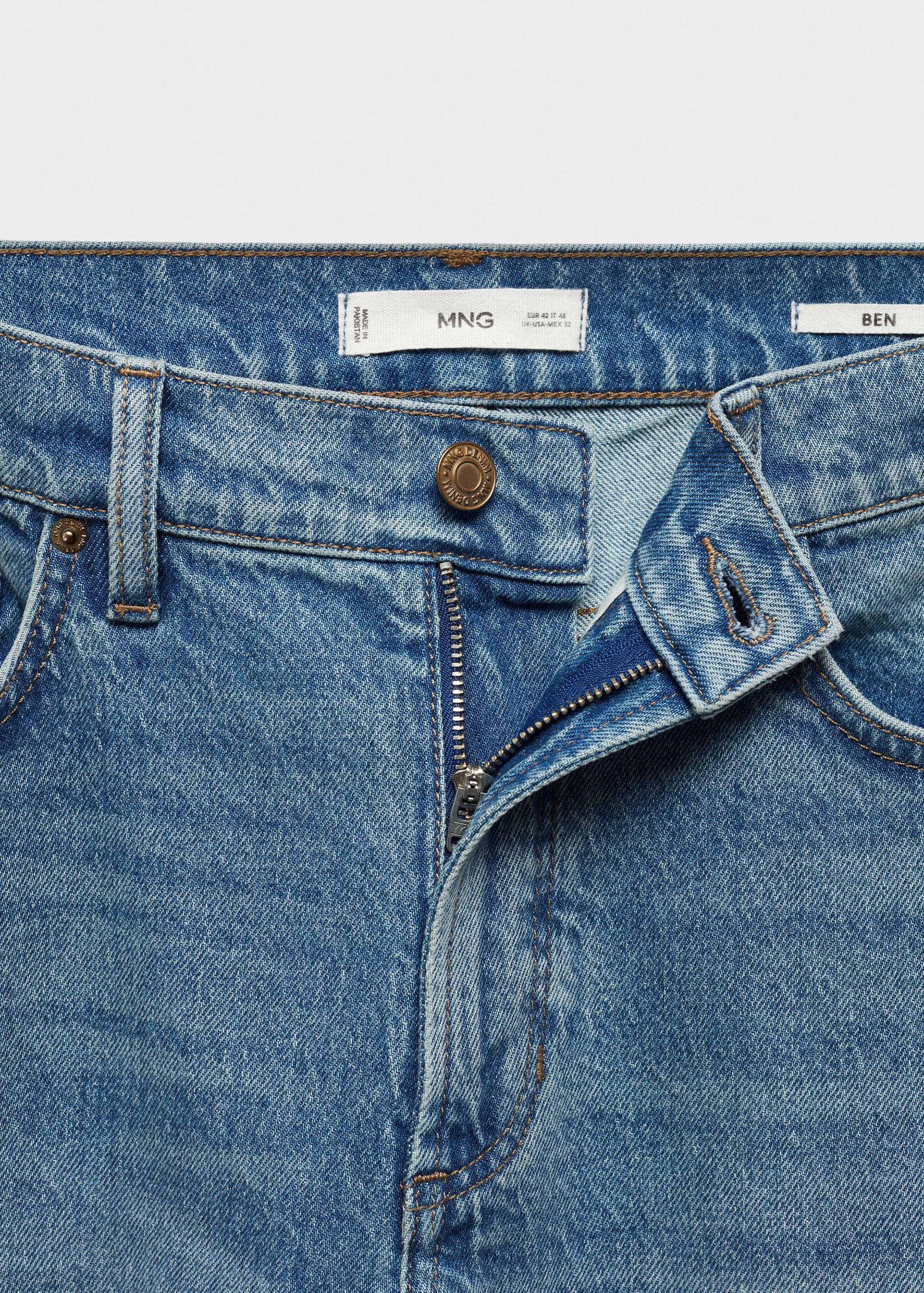Tapered-fit jeans - Details of the article 8