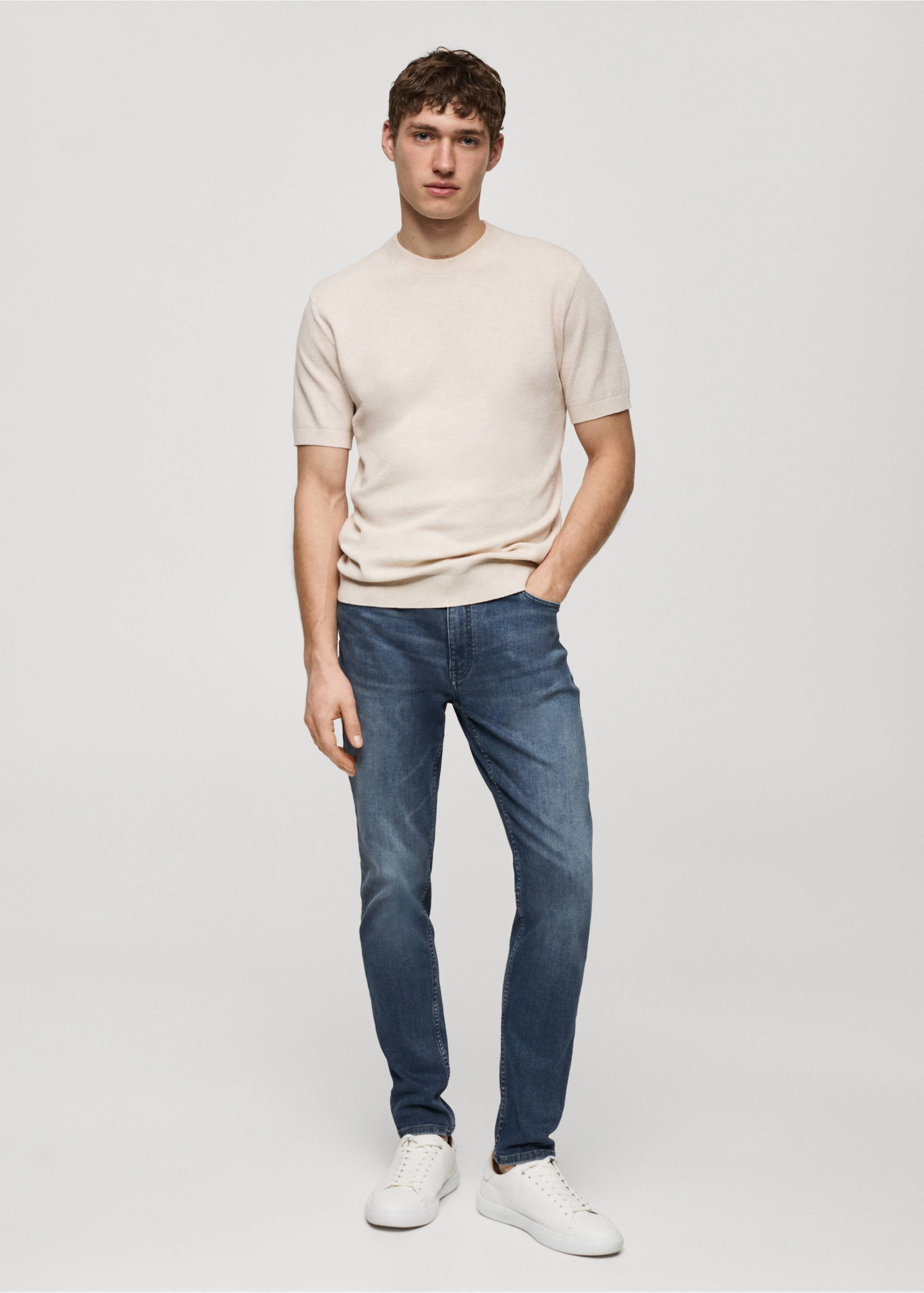 Džíny Jude skinny fit - Celkový náhled, Modrá indigo. Ref: 67010636-00.