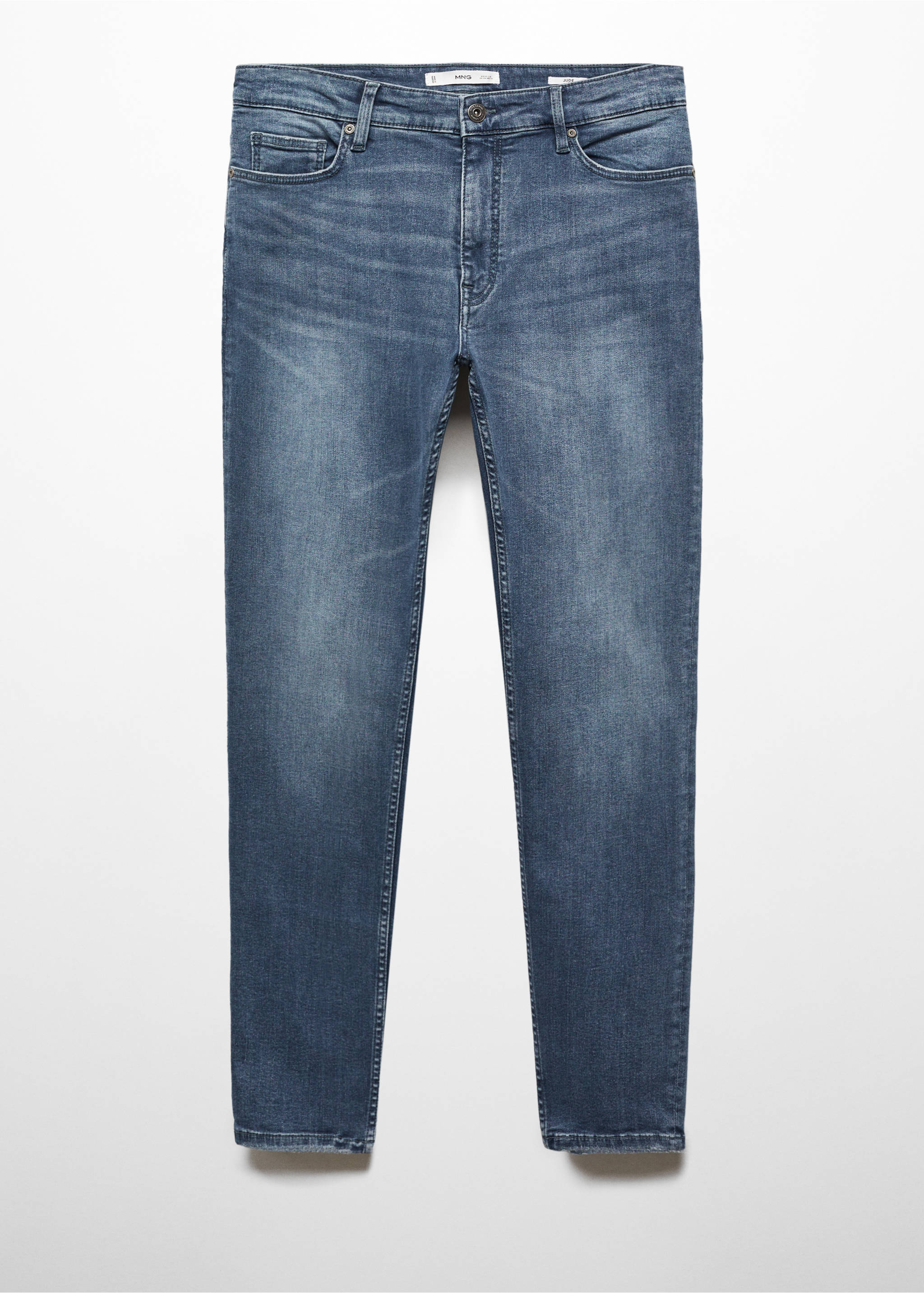 Džíny Jude skinny fit - Zboží bez modelu, Modrá indigo. Ref: 67010636-00.