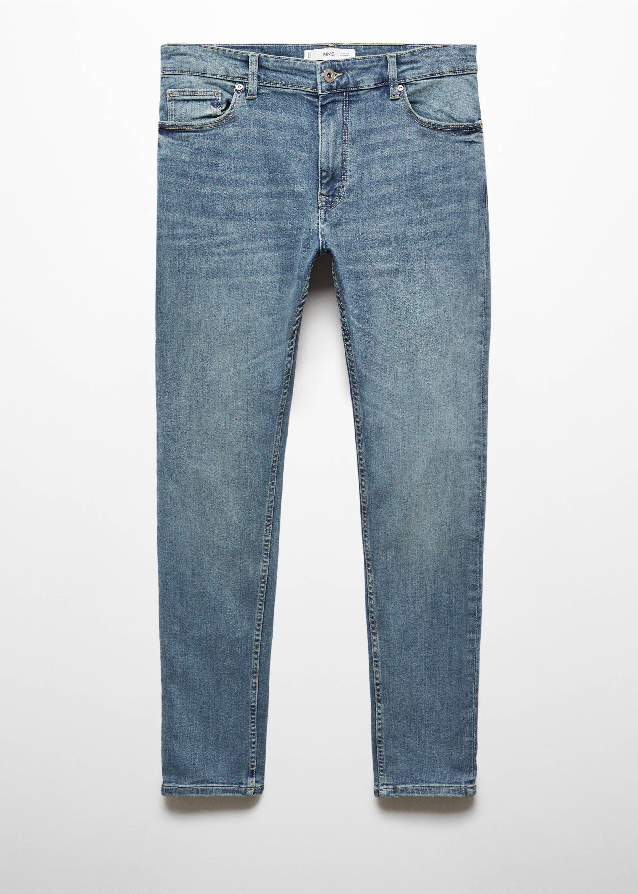 Jean Jude skinny-fit - Article sans modèle, Vert menthe. Ref: 67010637-00.