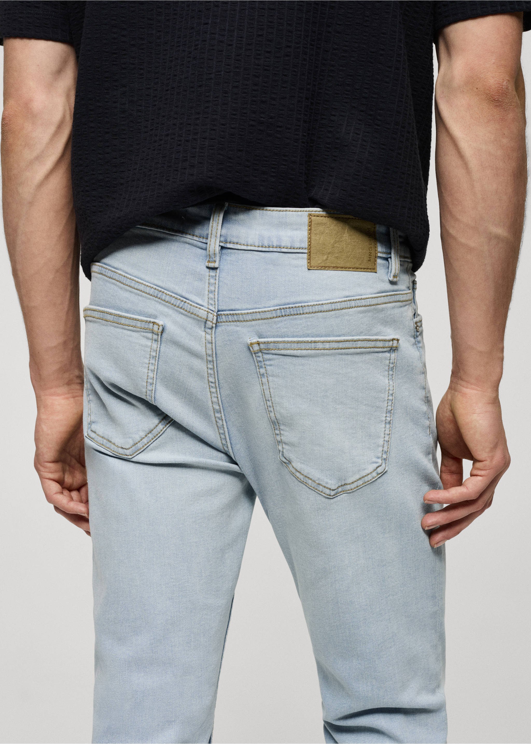 Texans Jude skinny fit - Detall de l'article 4, Blau clar. Ref: 67010638-00.