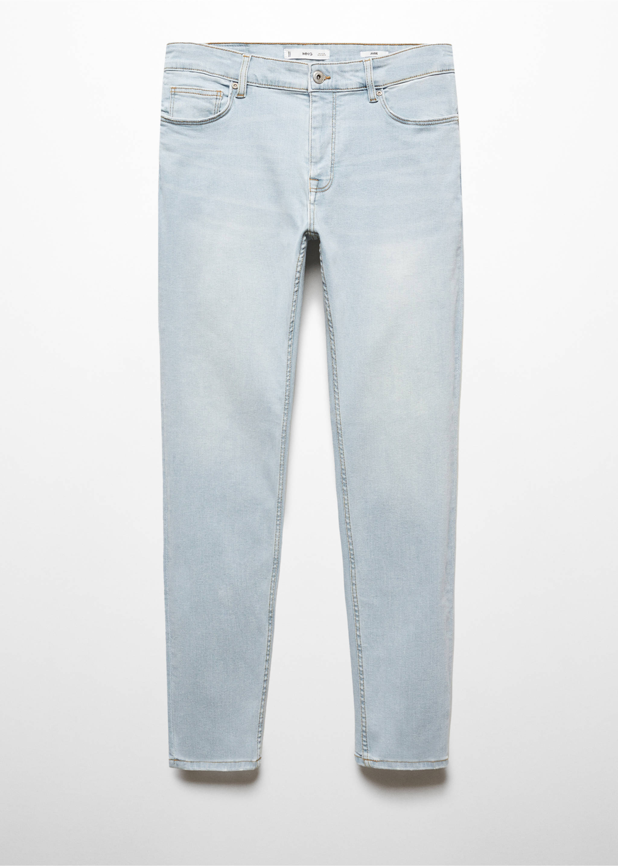 Texans Jude skinny fit - Article sense model, Blau clar. Ref: 67010638-00.