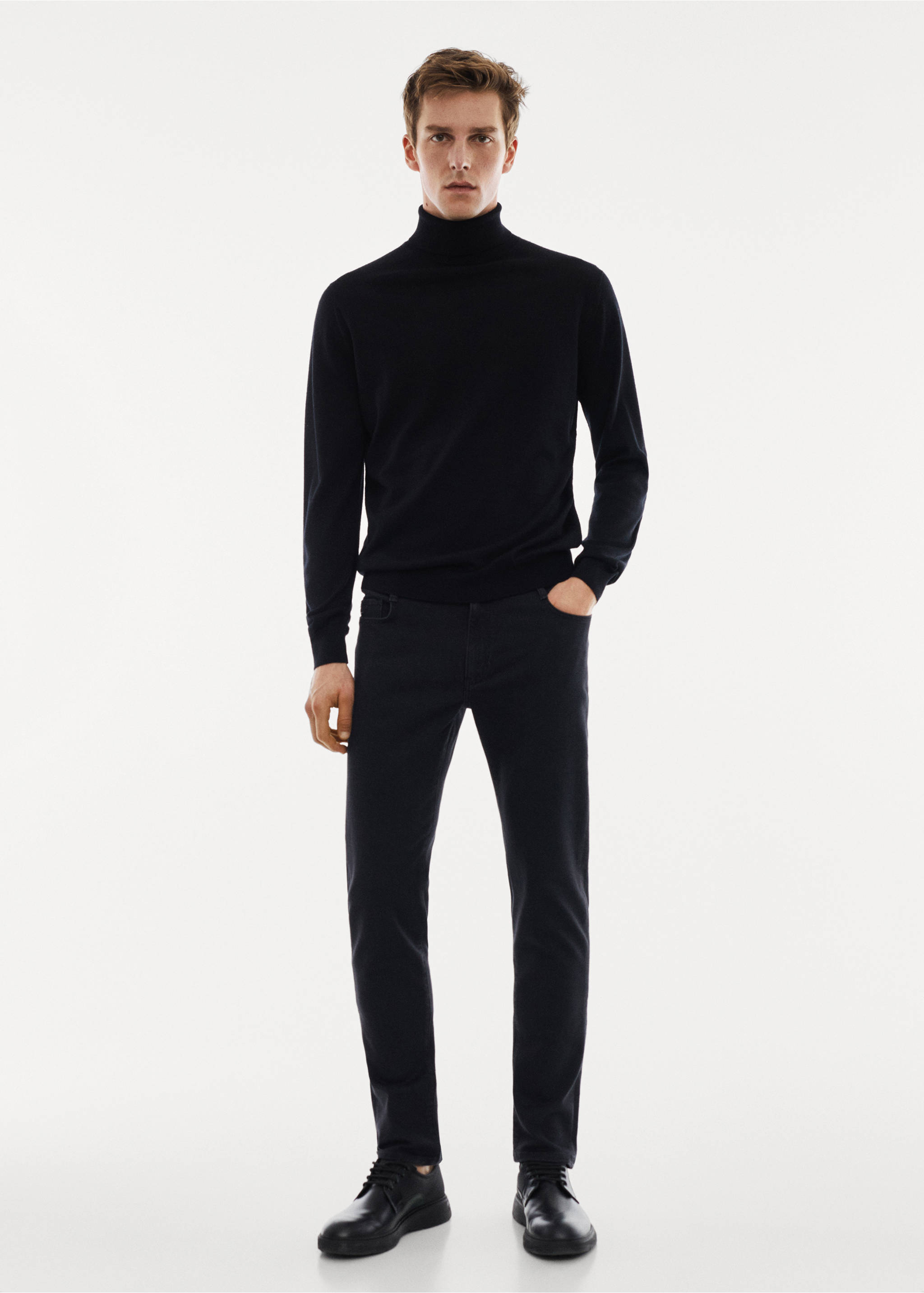 Džíny slim fit THERMOLITE® - Celkový náhled, Šedá denim. Ref: 67010641-00.