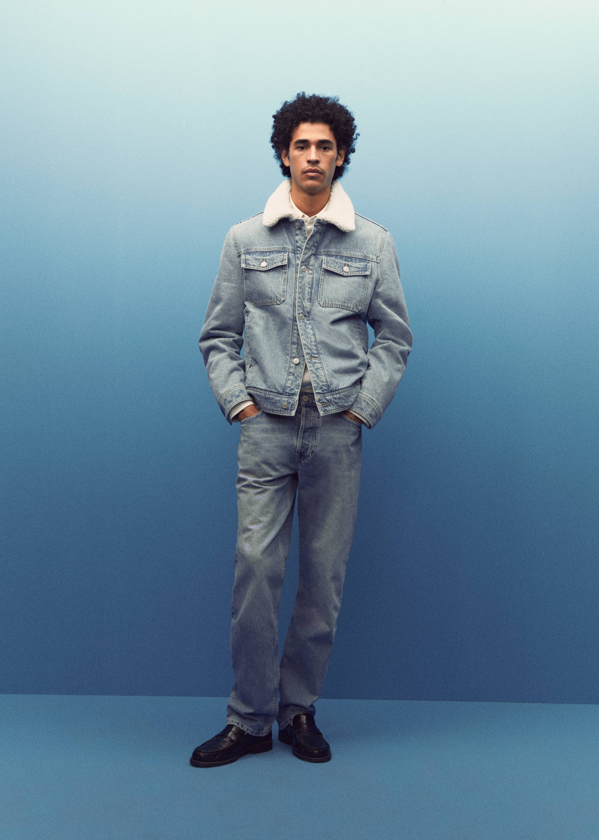 Jeans relaxed-fit lavaggio medio - Dettaglio dell'articolo 5