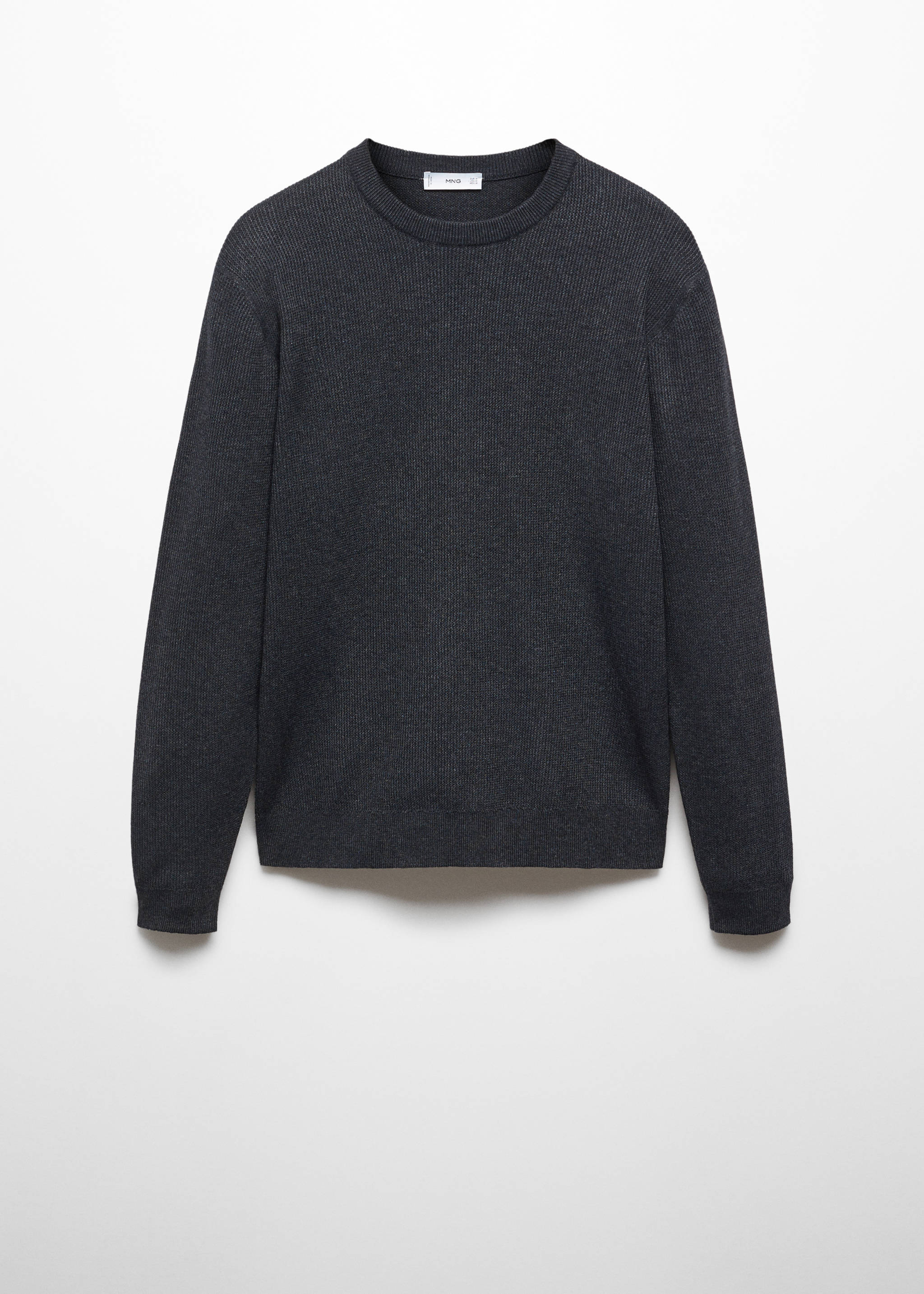 Pull-over coton structuré - Article sans modèle