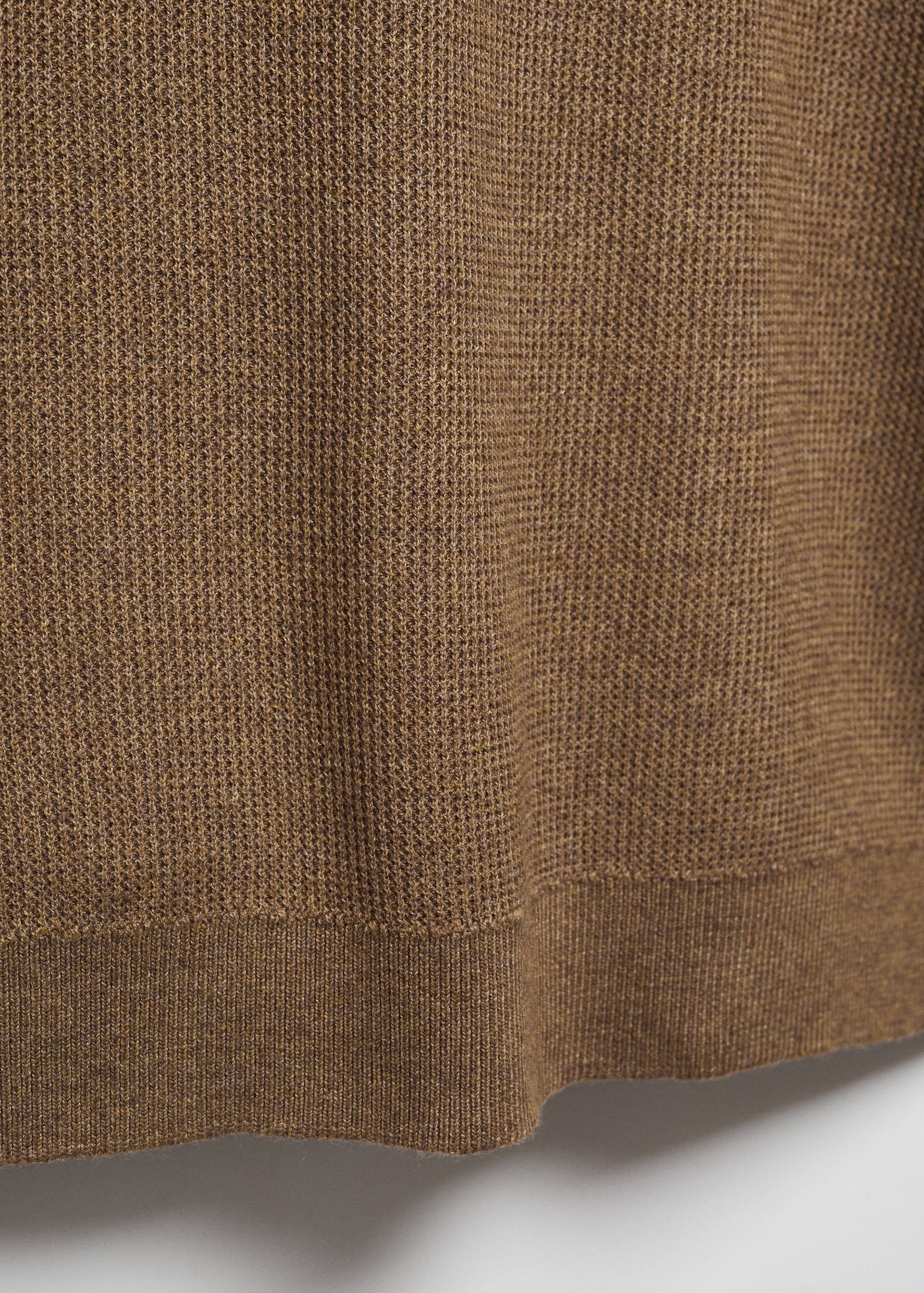 Structured cotton sweater - Details of the article 8