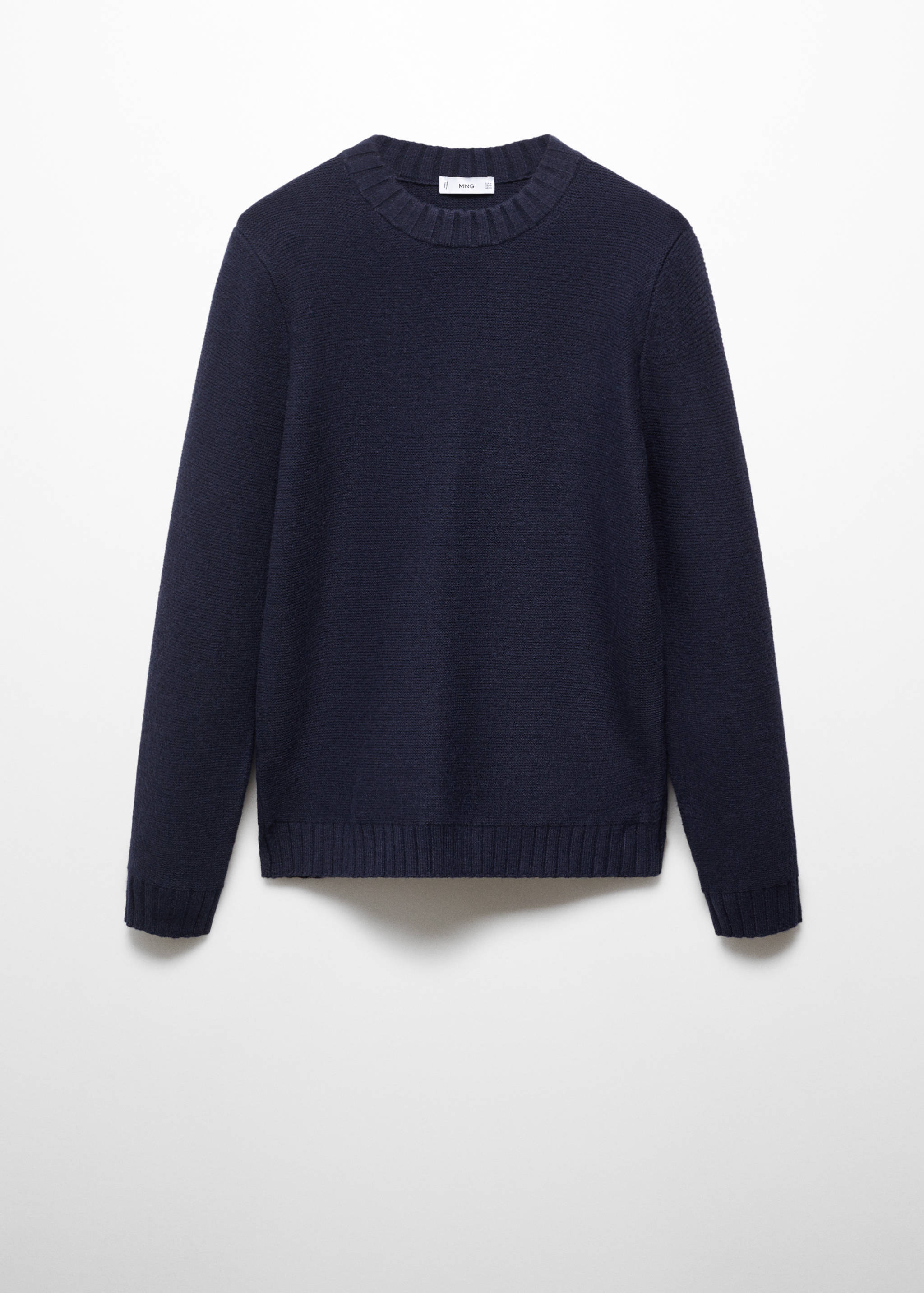 Pull-over maille détails côtelés - Article sans modèle