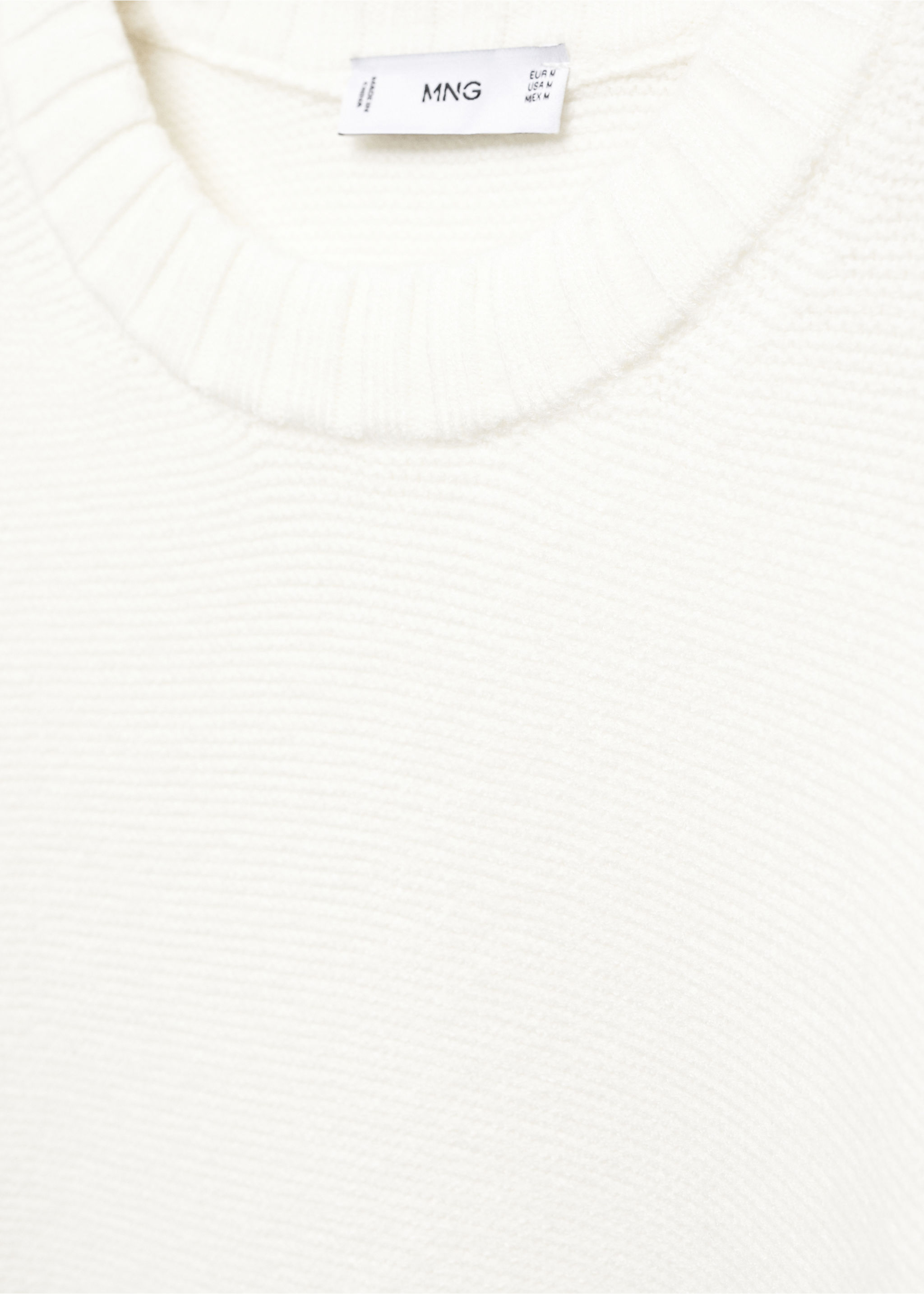 Pull-over maille détails côtelés - Détail de l'article 8