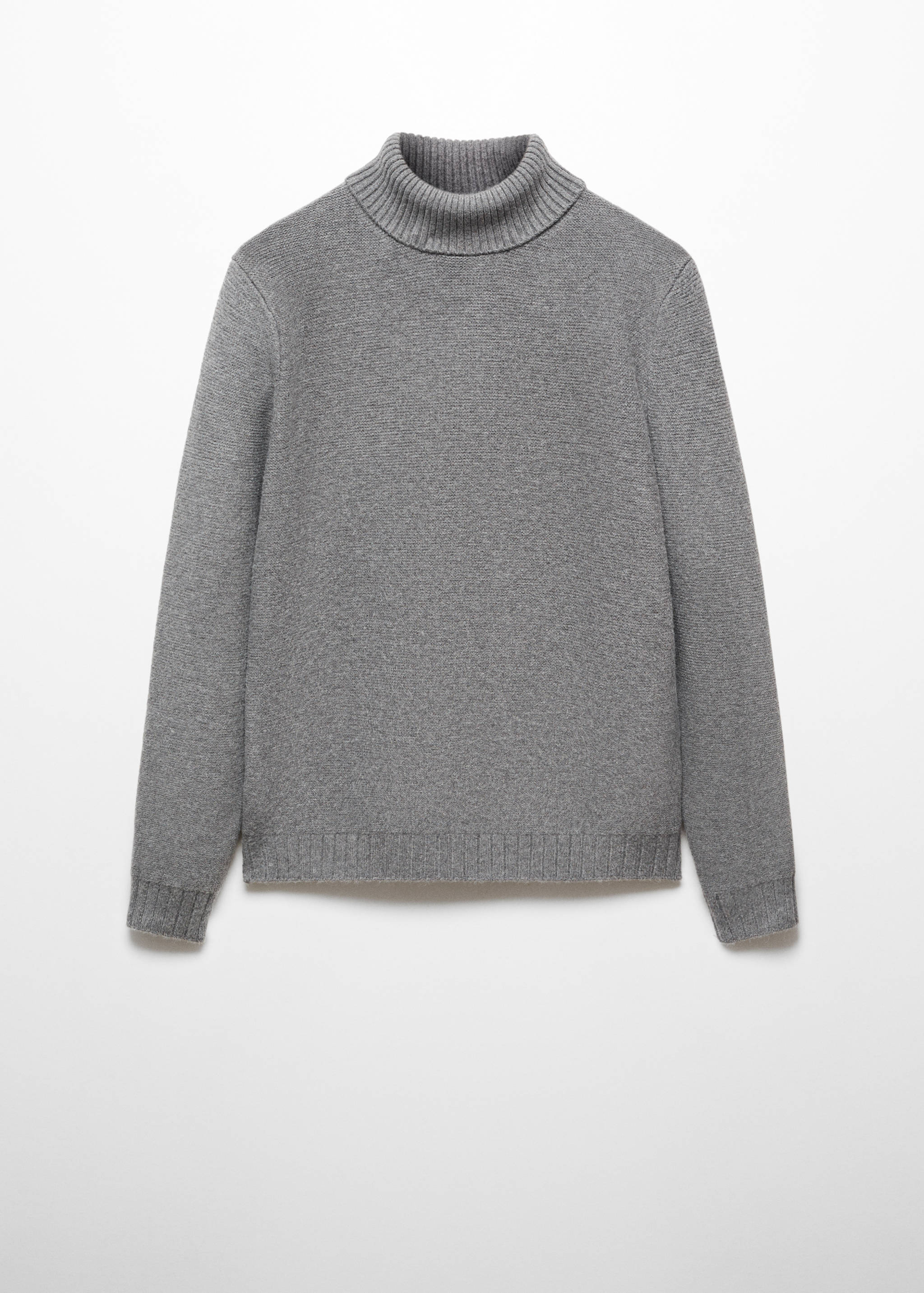 Stickad tröja polokrage - Artikel utan modell