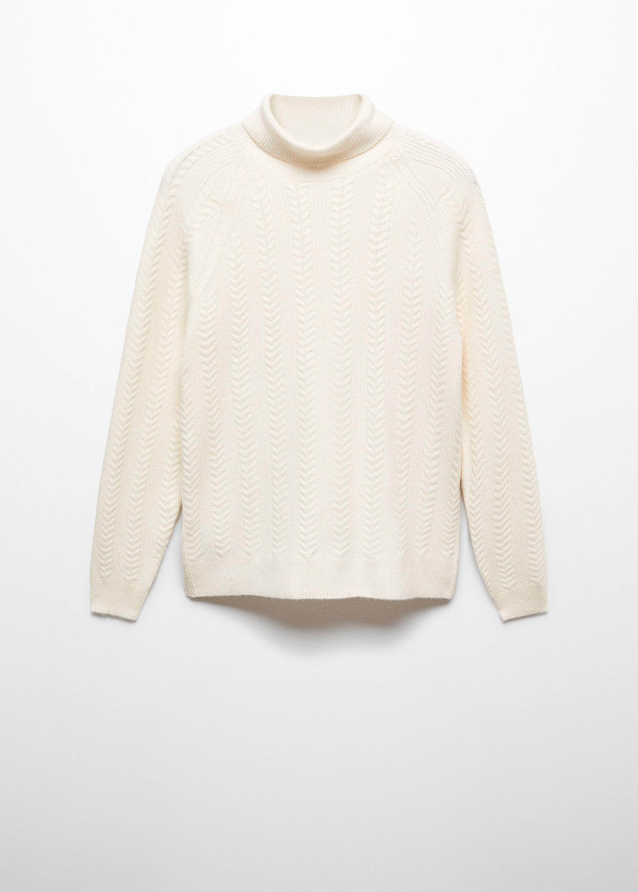 Twisted turtleneck sweater - Article without model