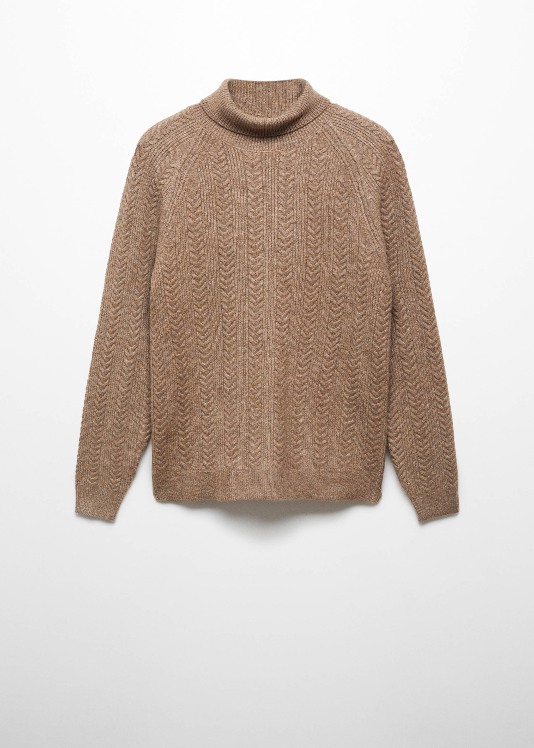 Twisted turtleneck sweater - Article without model