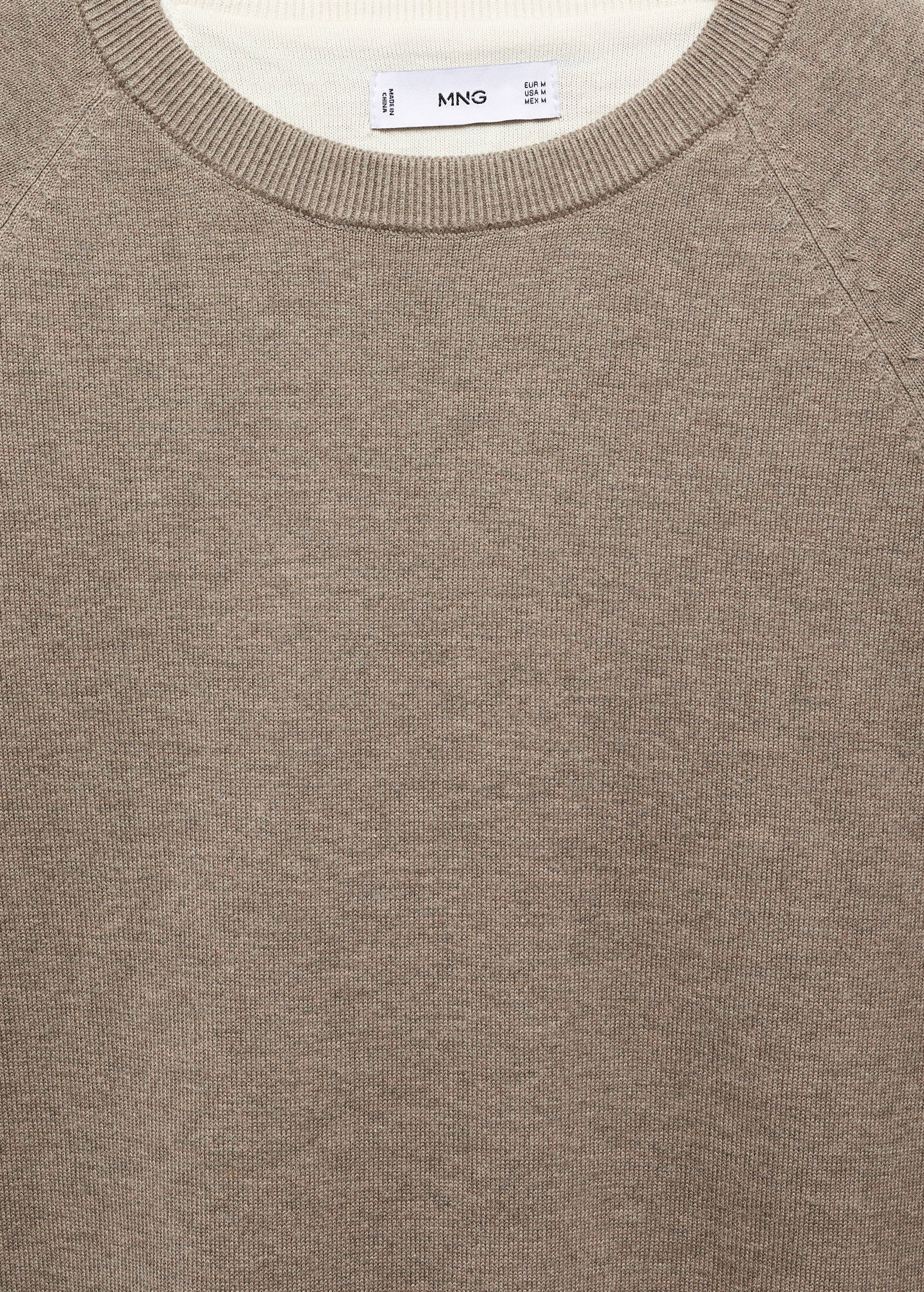 Fine-knit cotton sweater - Details of the article 8