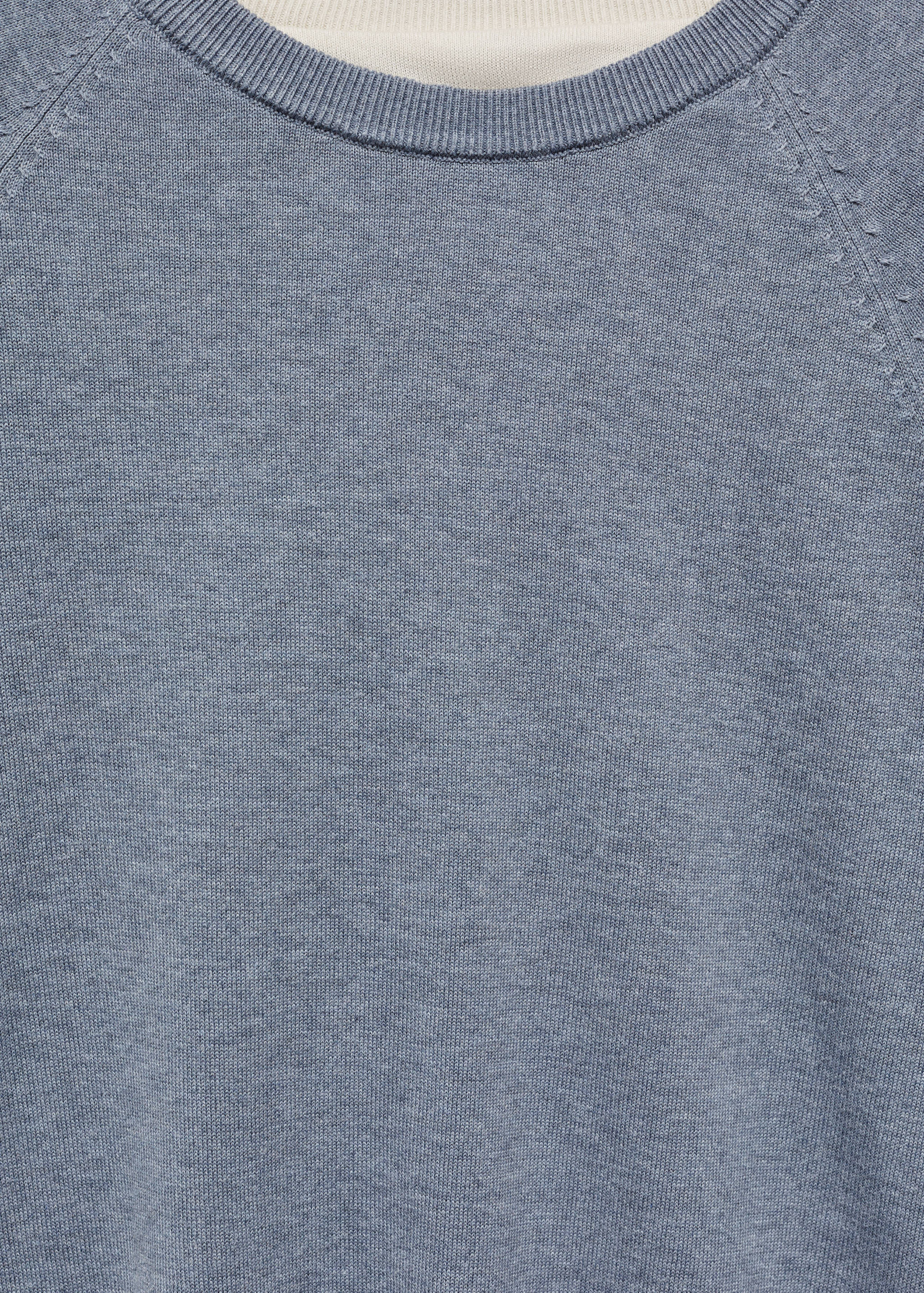 Fine-knit cotton sweater - Details of the article 8