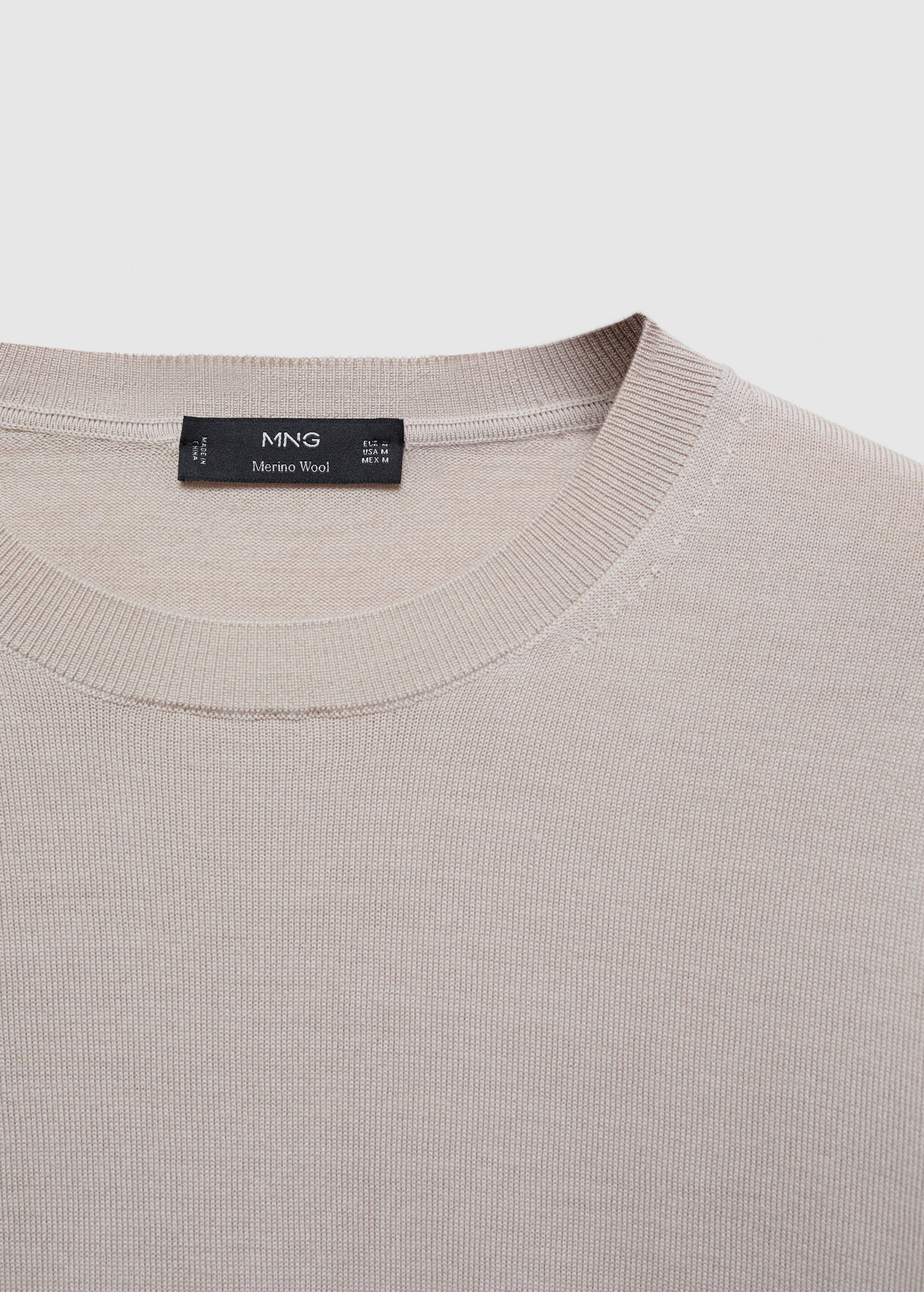 Merino wool washable sweater - Details of the article 8