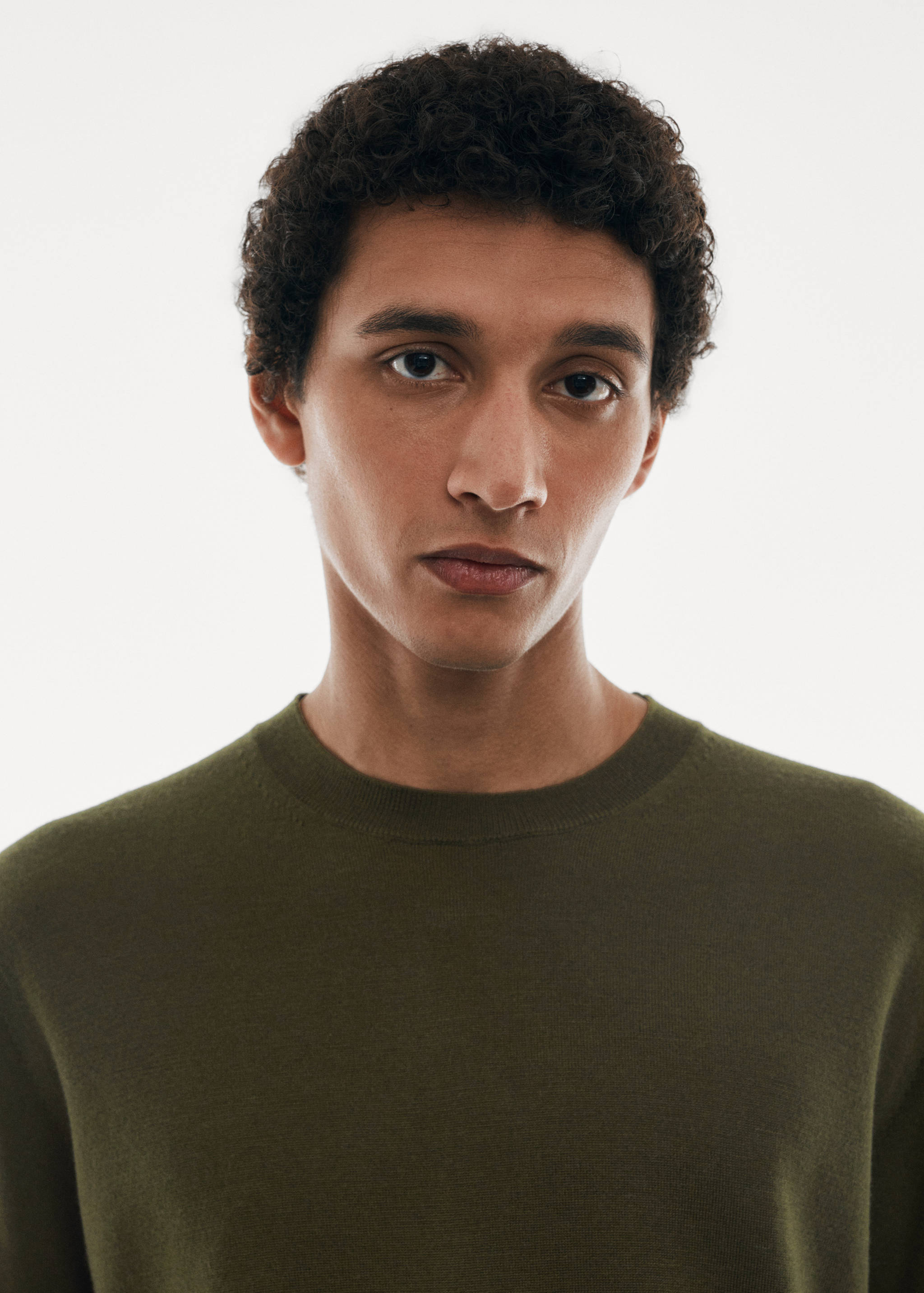 Merino wool washable sweater - Details of the article 1