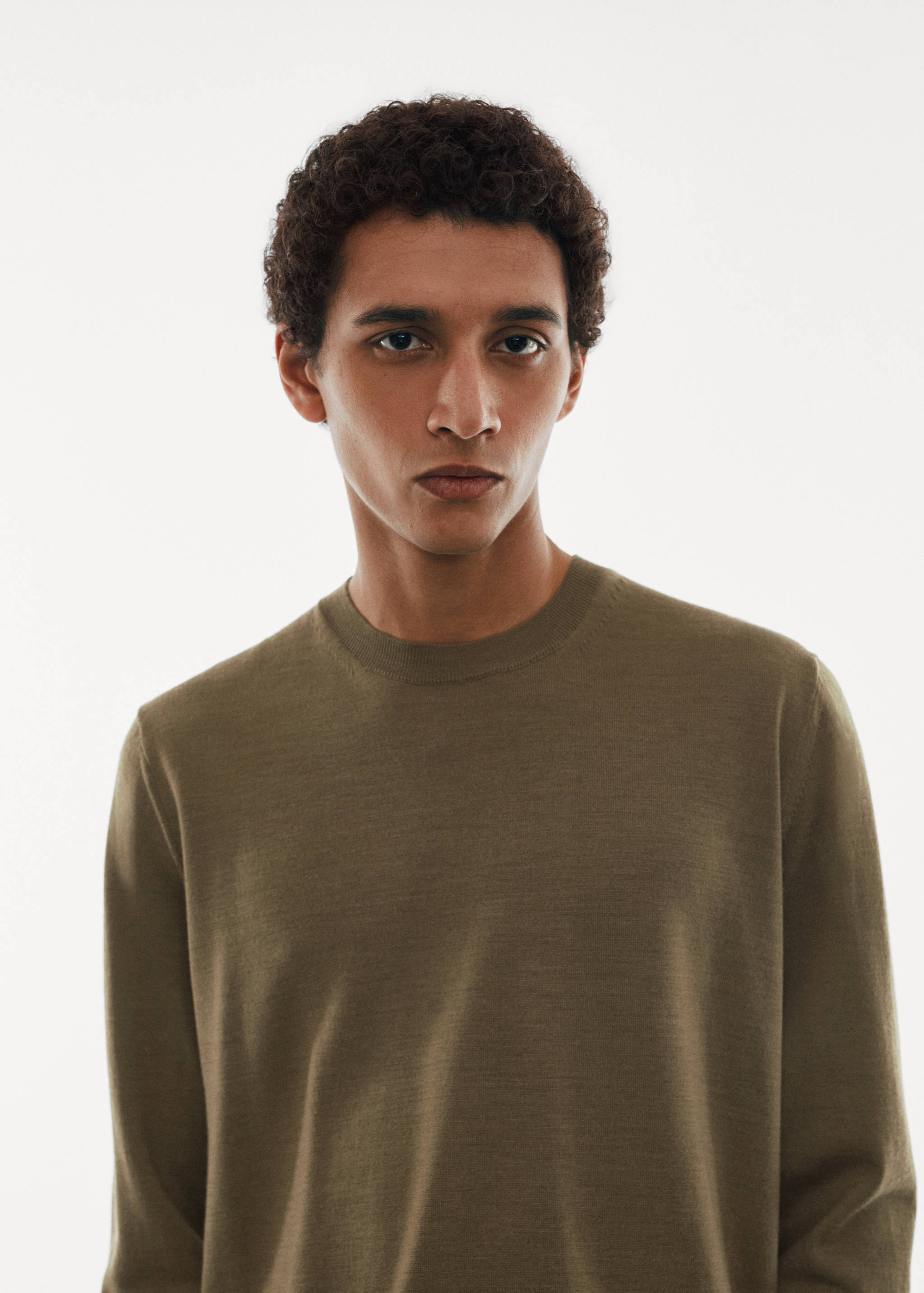 Merino wool washable sweater - Details of the article 1