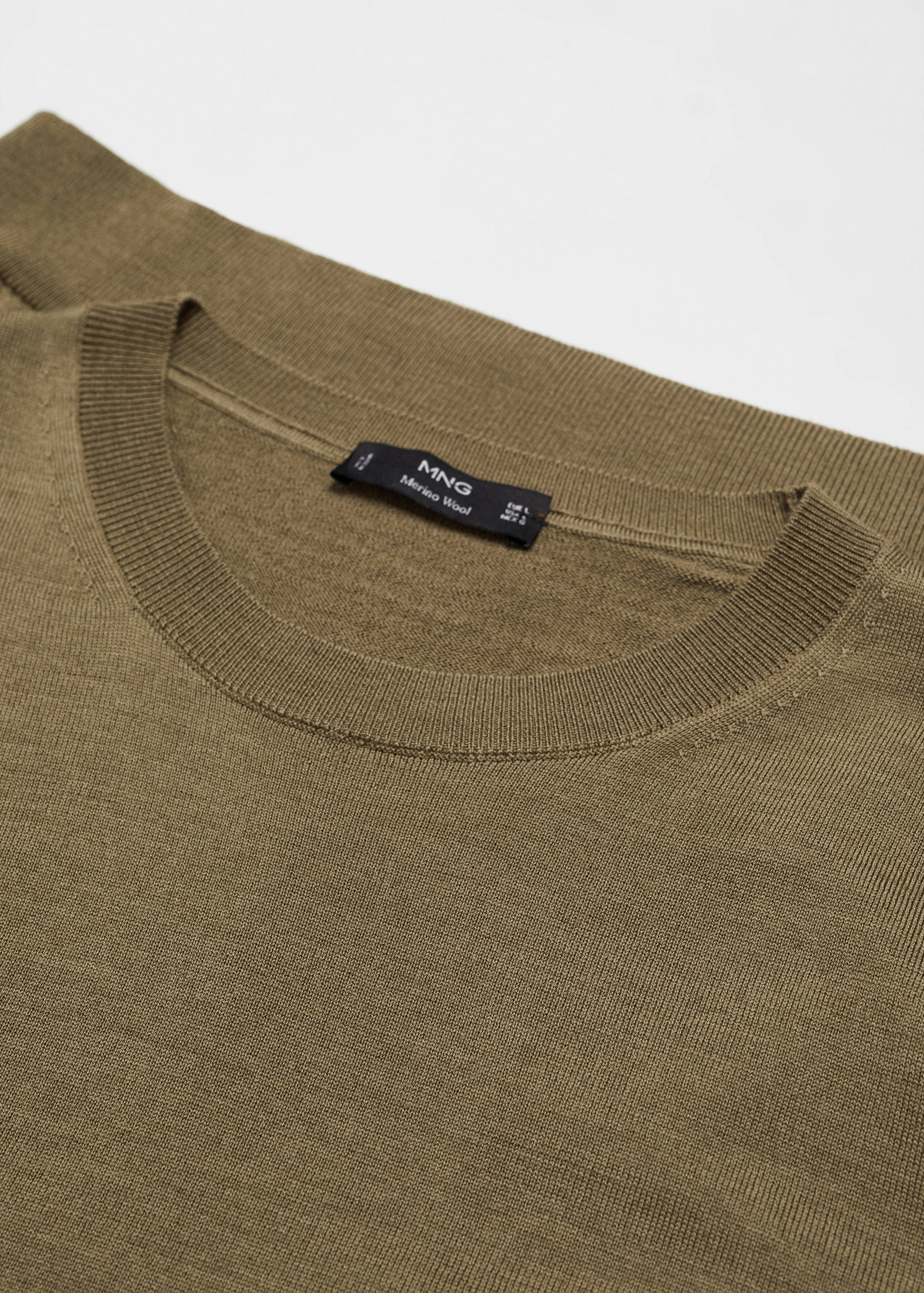 Merino wool washable sweater - Details of the article 8