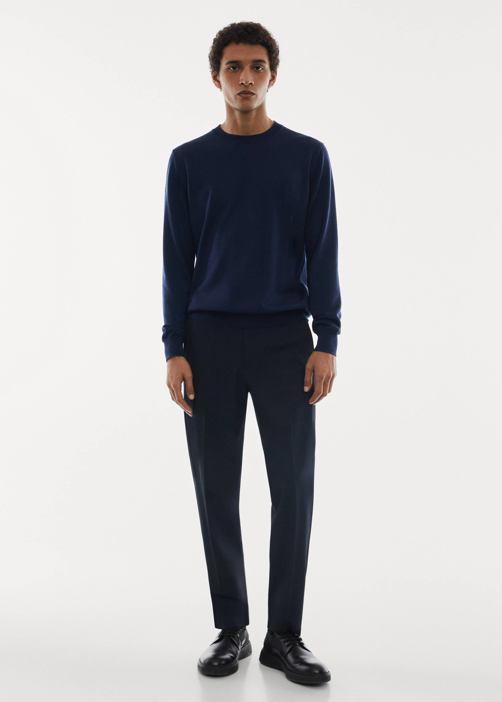 Merino wool washable sweater - General plane